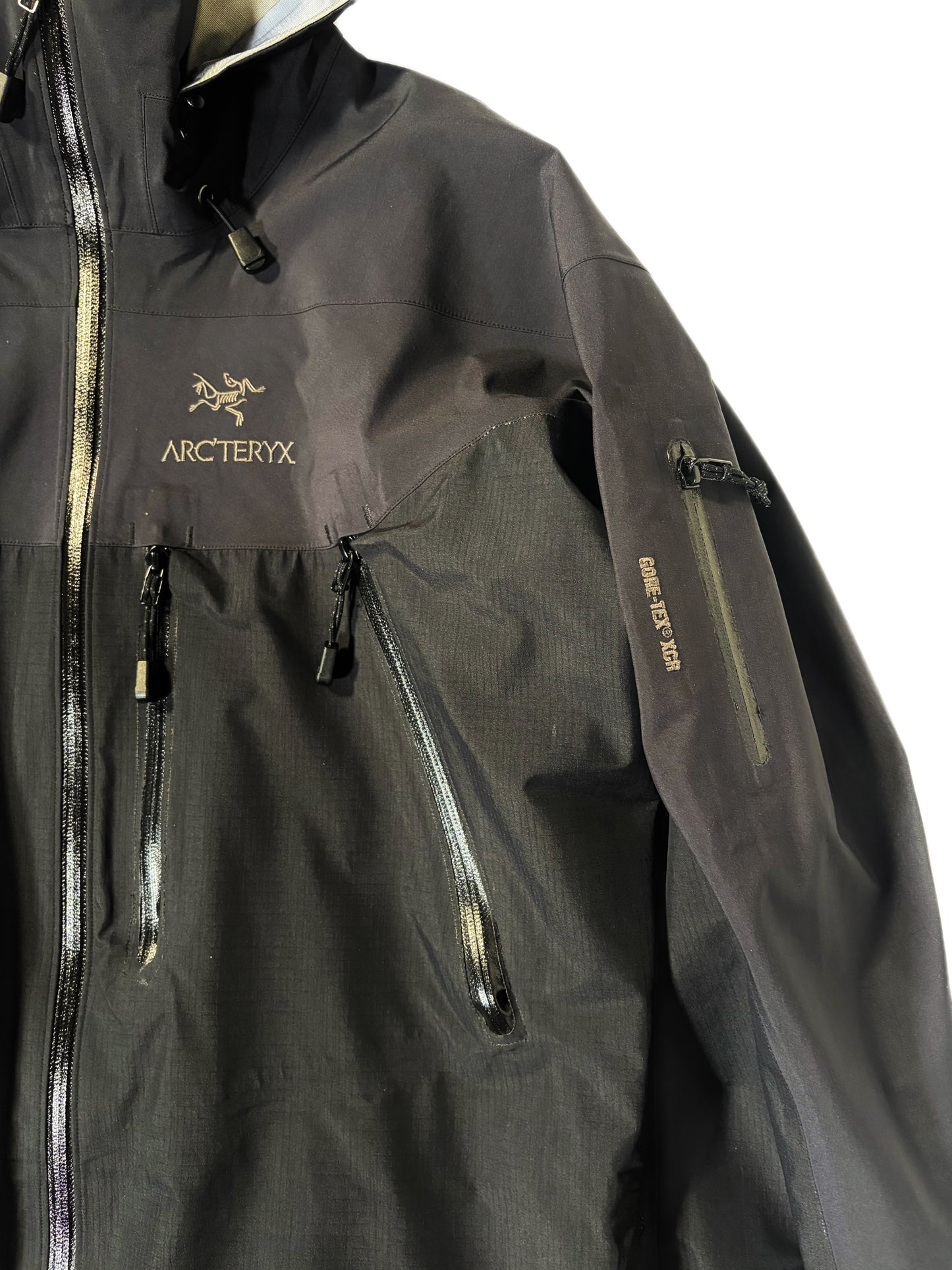 "OLD ARC'TERYX GORE-TEX SHELL JACKET / BLACK / 表記XL