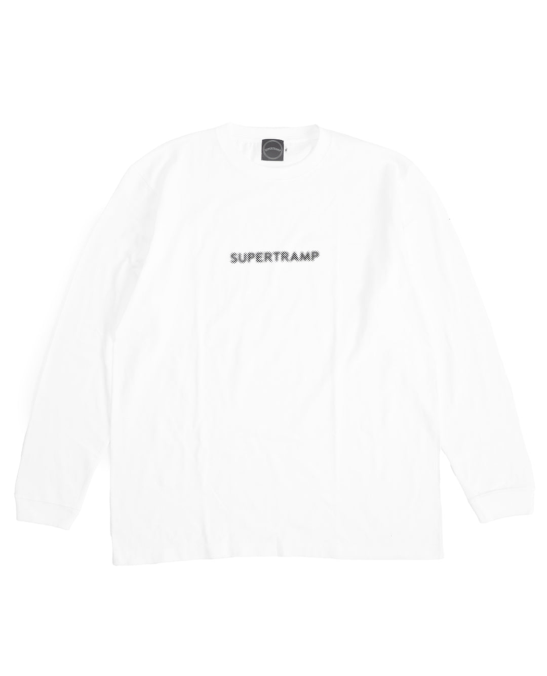 DOT MOTION LOGO L/S TEE / WHITE