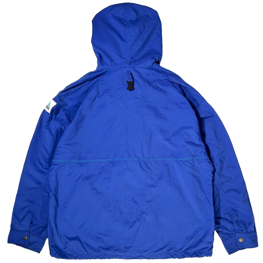 USED "adidas" EQUIPMENT NYLON HOOD JACKET / PURPLE