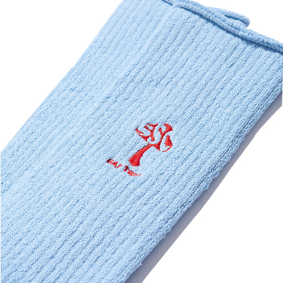 SURF SKATE CAMP BAD TRIP SOCKS / BLUE