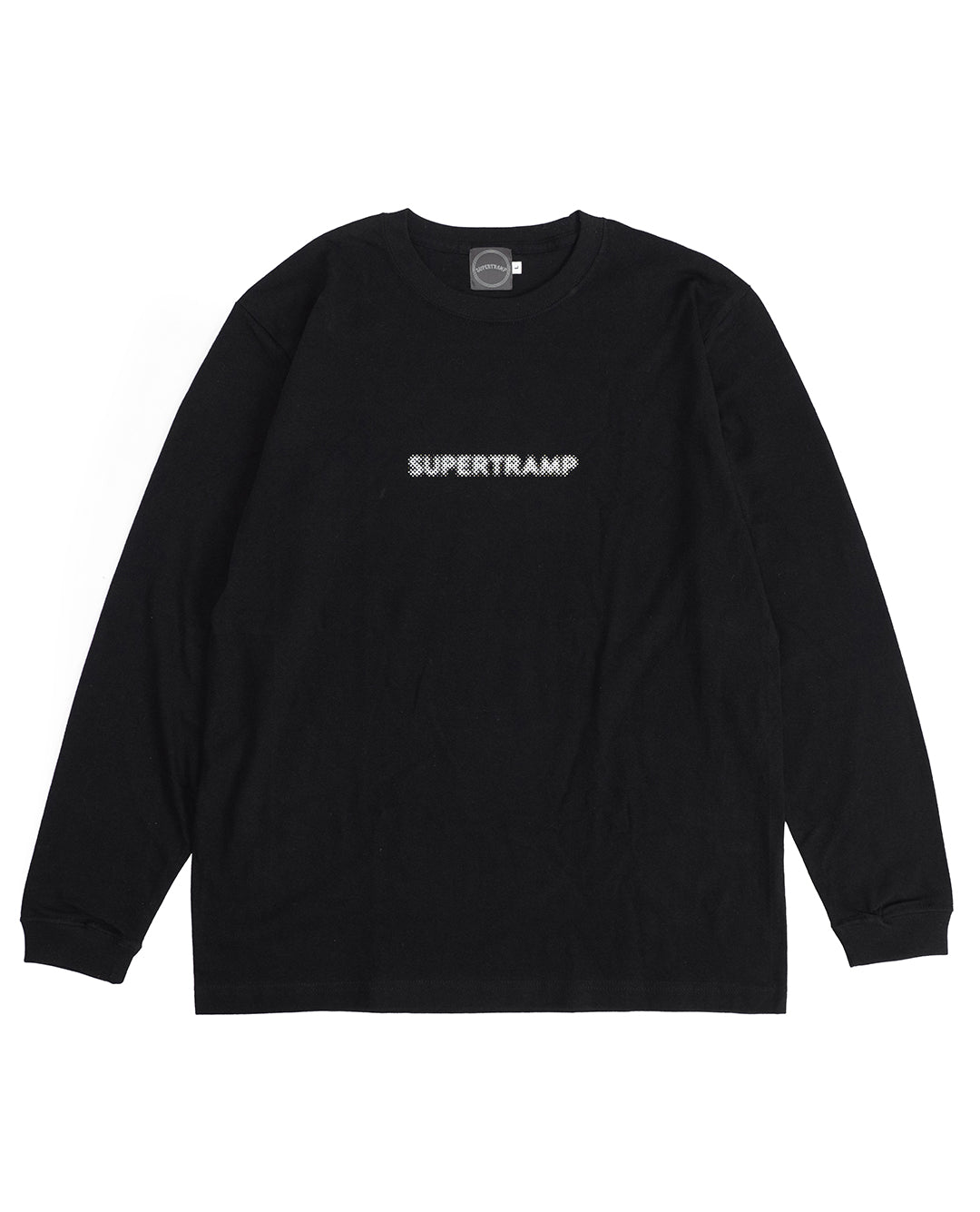 DOT MOTION LOGO L/S TEE / BLACK
