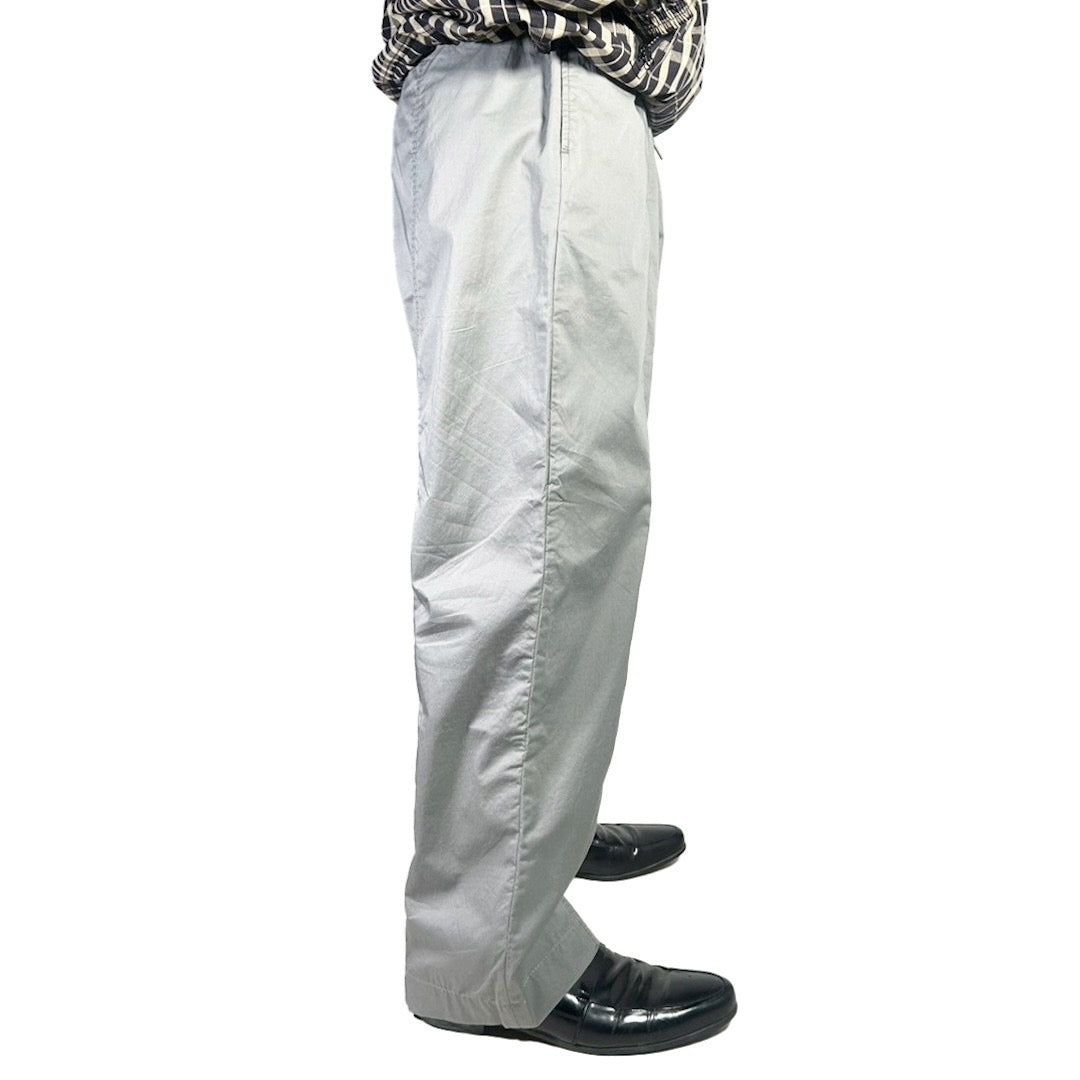 USED "EMPORIO ARMANI" COTTON EASY PANTS/ 50
