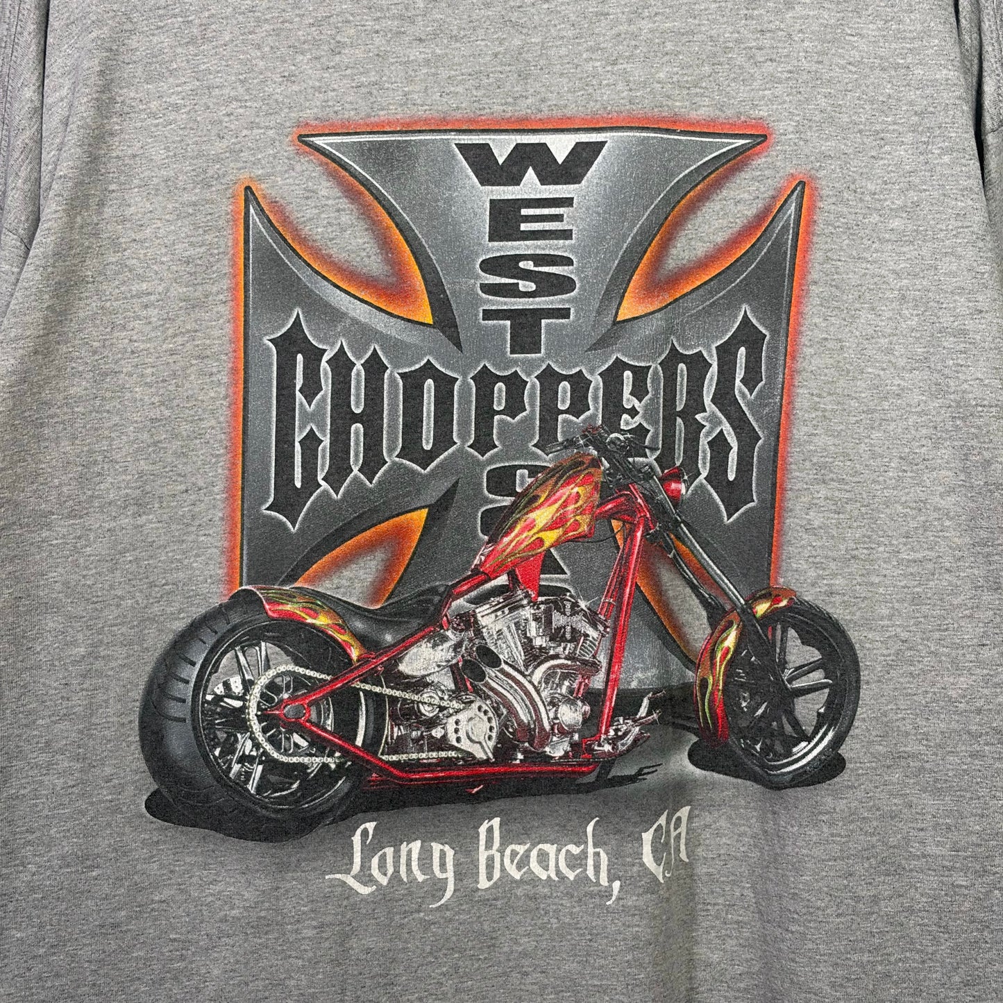 "USED" WEST COAST CHOPPERS L/S TEE JESSE WHO / XL