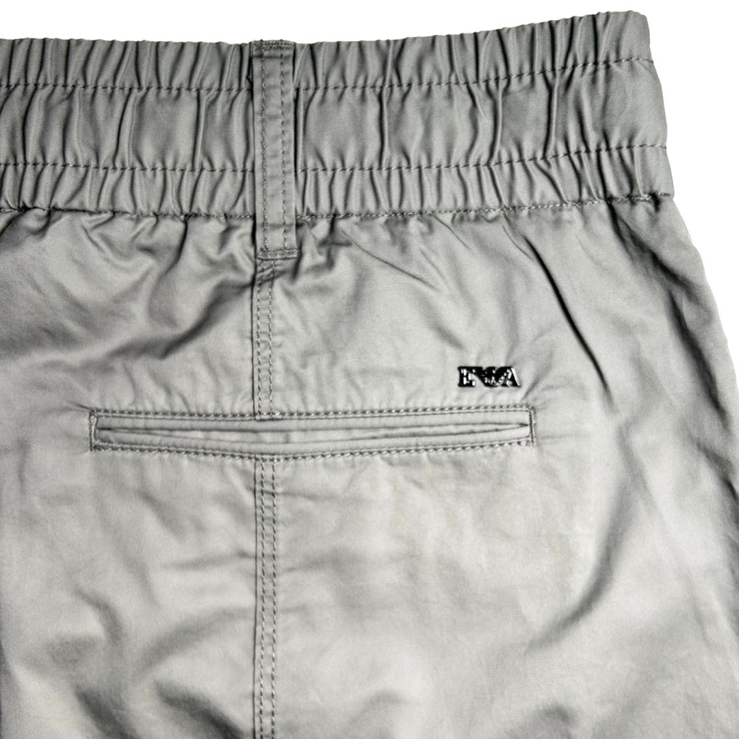 USED "EMPORIO ARMANI" COTTON EASY PANTS/ 50