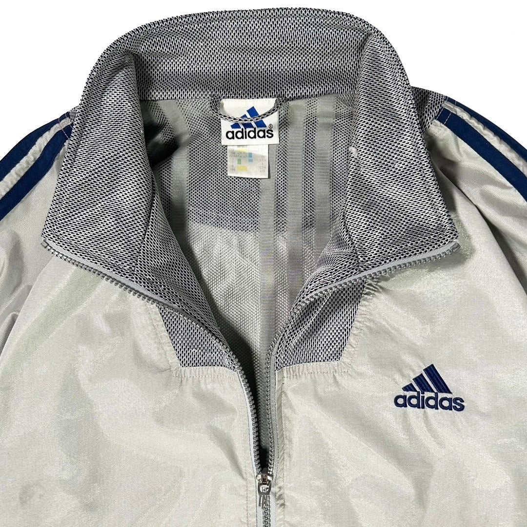 USED "adidas" NYLON TRACK JACKET / TORICO