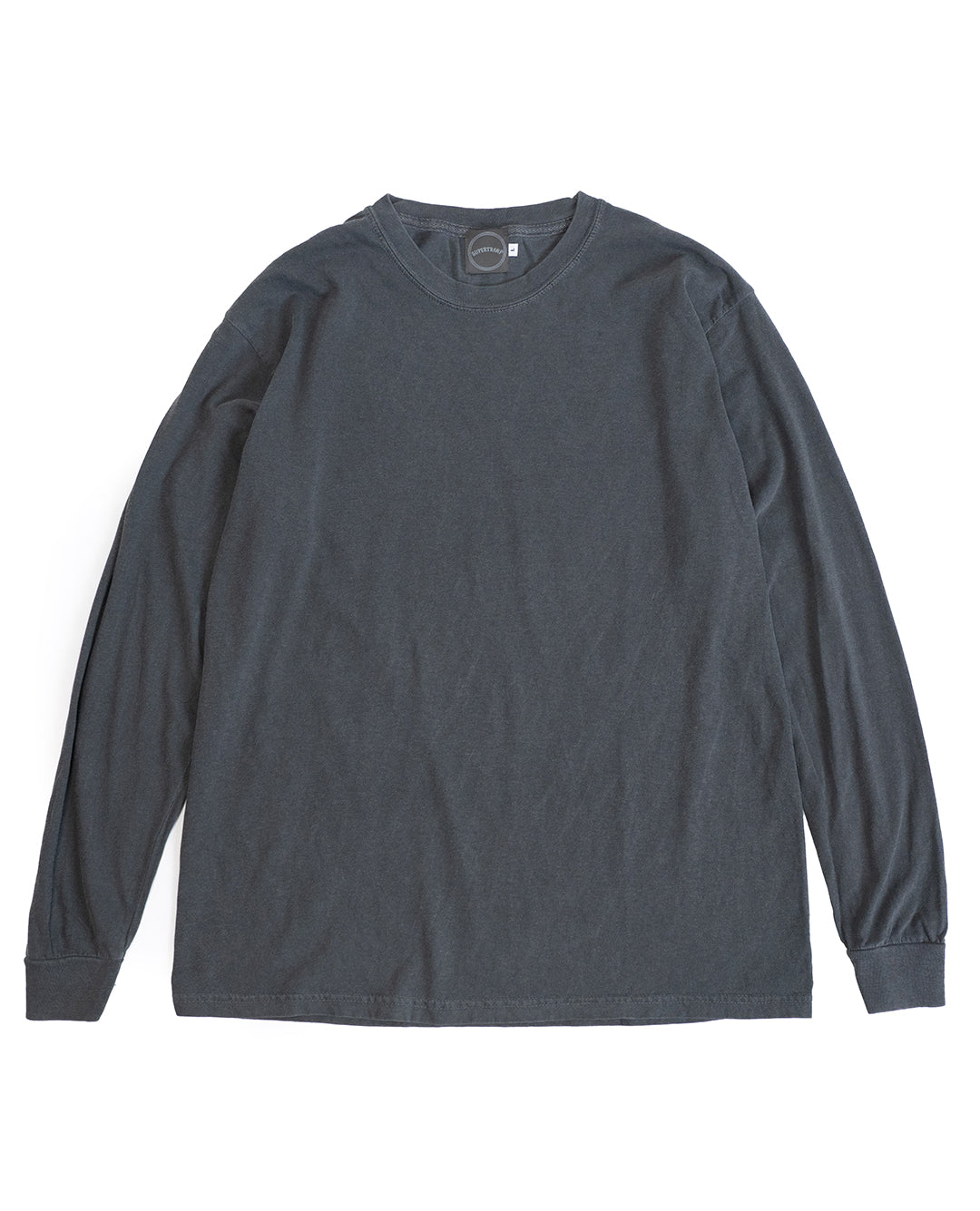 First things First Bule LOGO L/S TEE/ BLACK