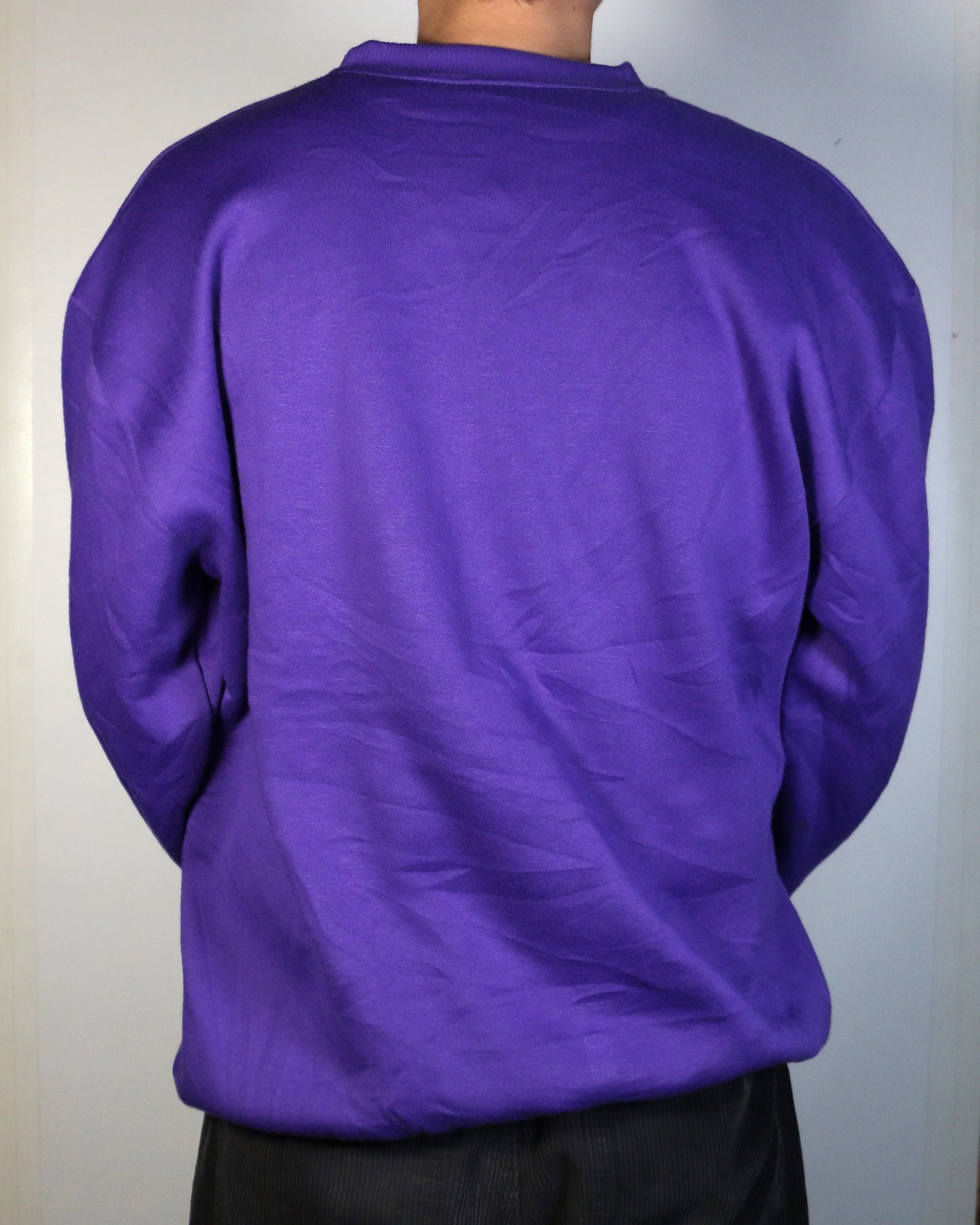 Used "Made in USA HILL CREW SWEAT / PURPLE /表記XL