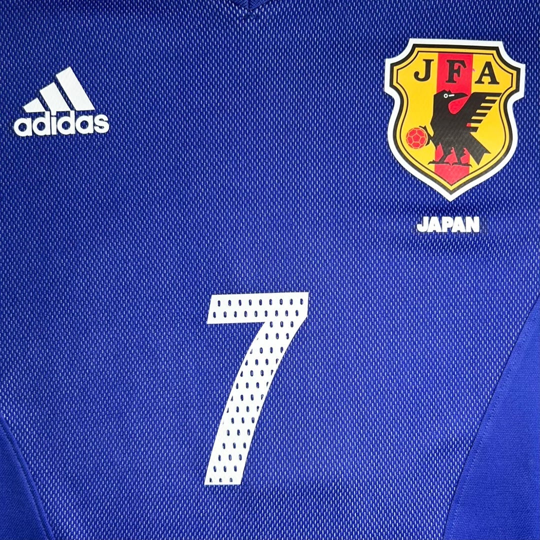 2002 JAPAN national team HOME "NAKATA" / M