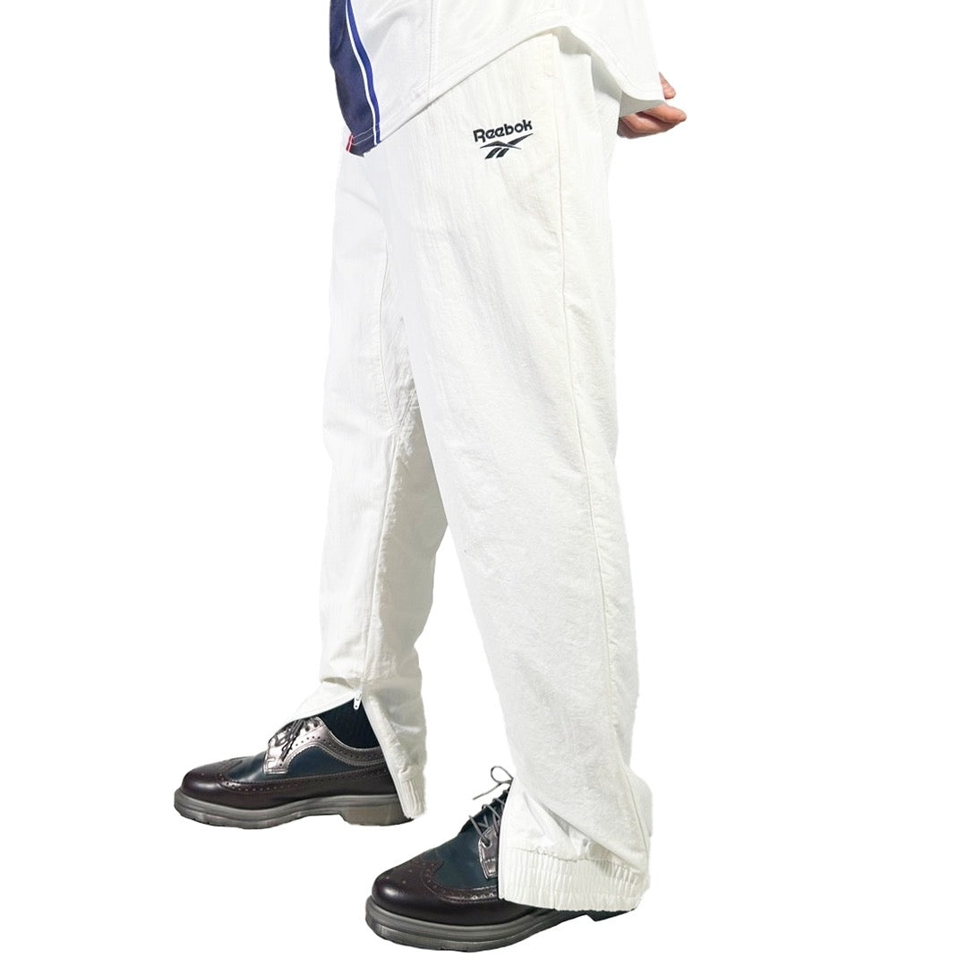 USED "Reebok" NYLON TRACK PANTS/ M