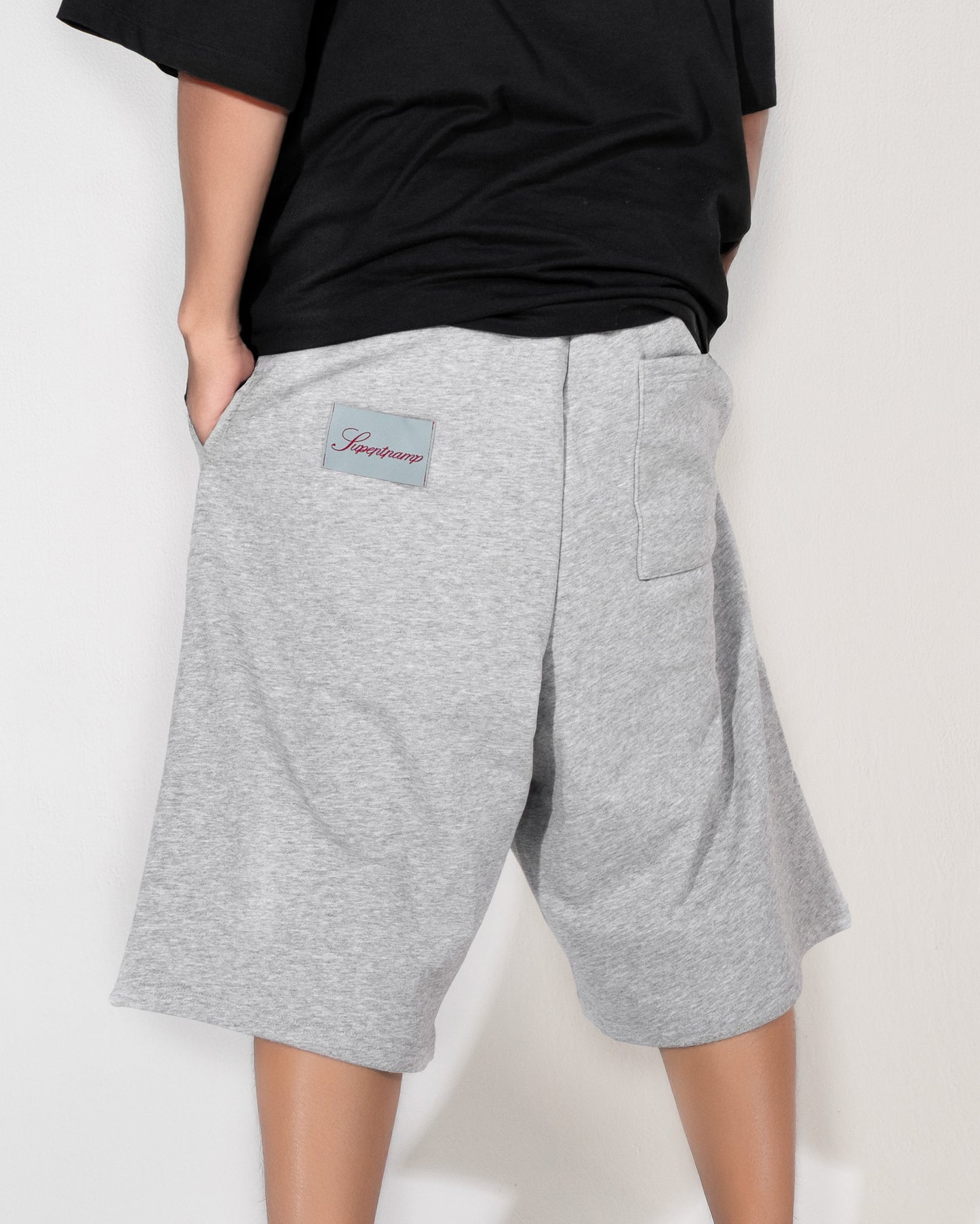 WORK SWAET SHORTS / GREY