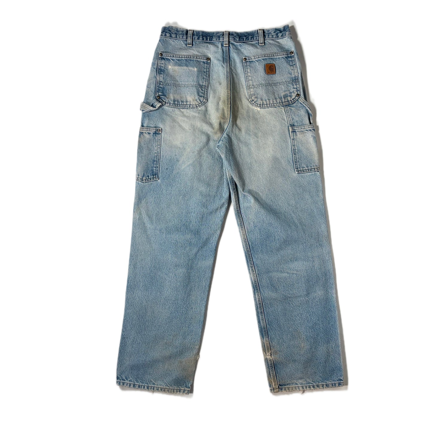 "OLD CARHARTT DOUBLE KNEE DENIM PANTs/ INDIGO/ 表記w34