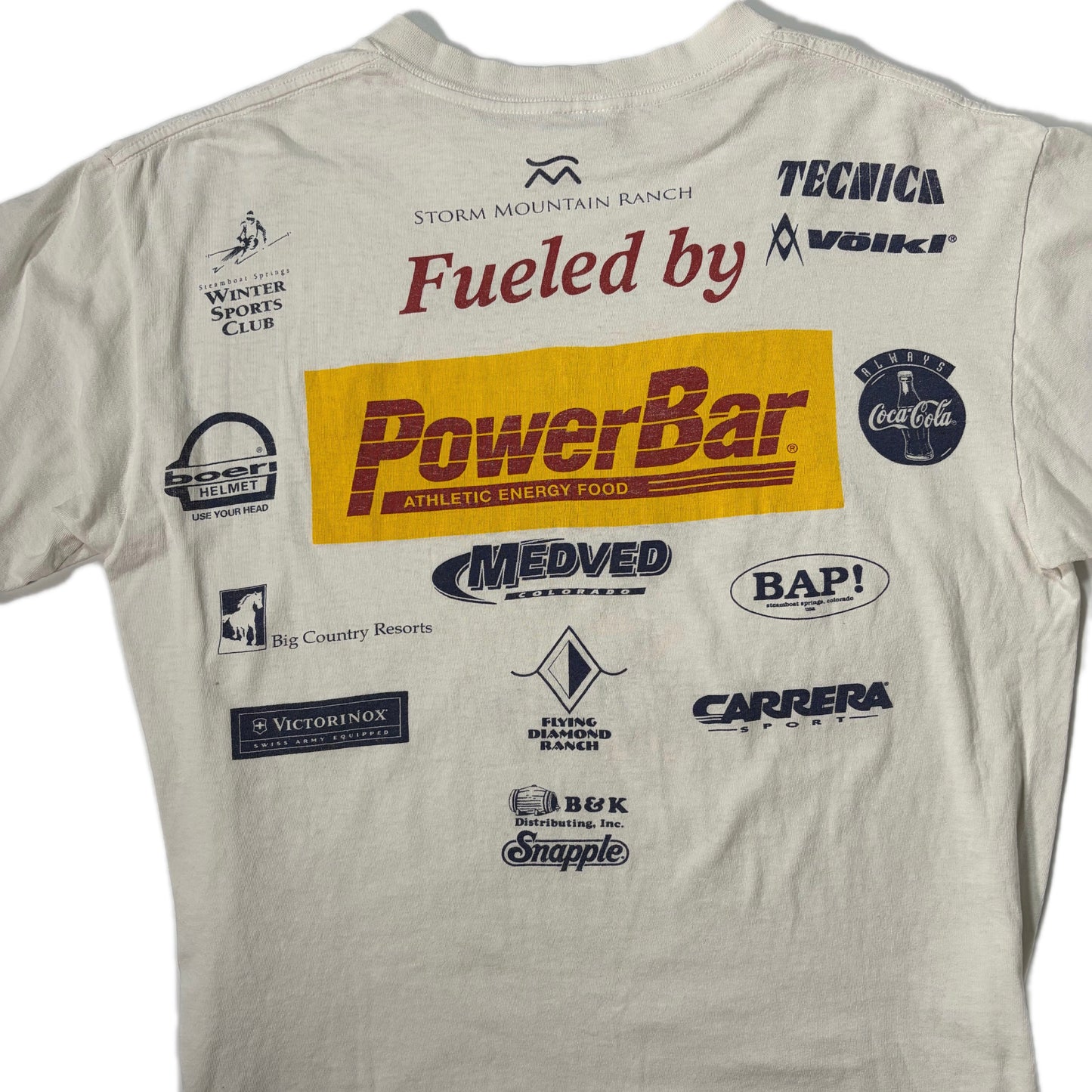 "VINTAGE USSA 1999 JUNIOR OLYMPICS TEE/ WHITE / 表記L