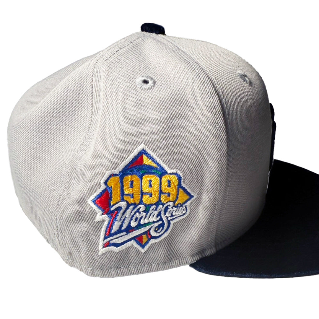 "NEW ERA" NEW YORK Yankees GREY and VELVET NAVY