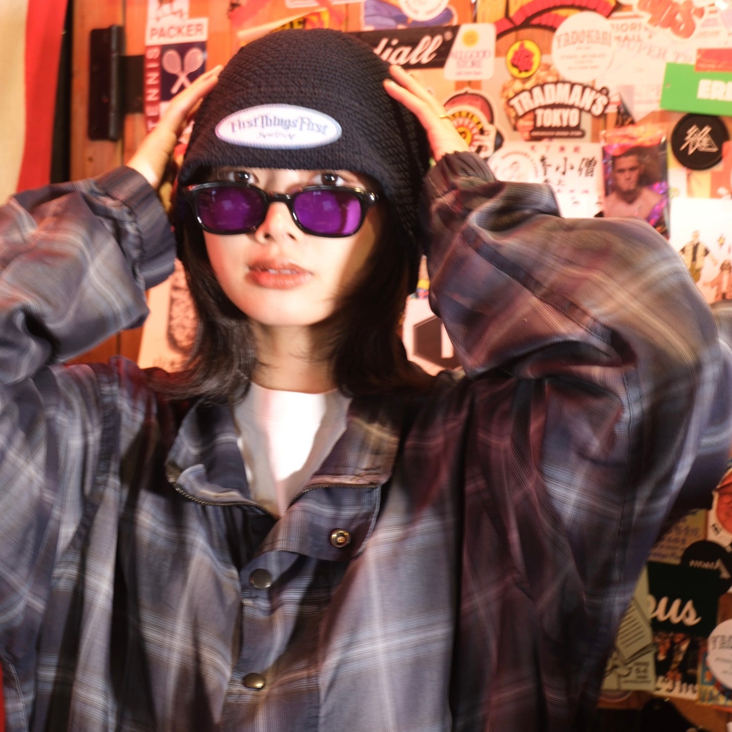 FTF WAPPEN KNIT HAT / NV