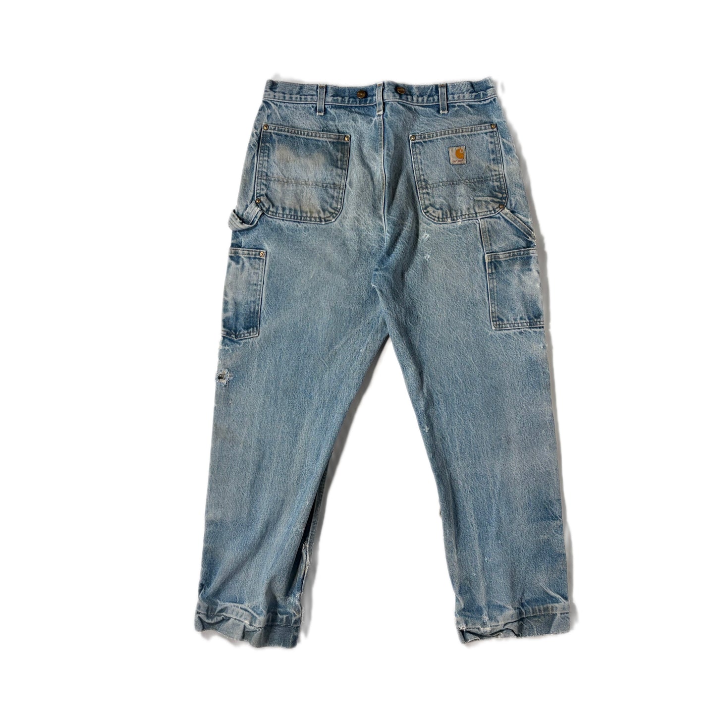 "OLD CARHARTT DOUBLE KNEE DENIM PANTs/ INDIGO/ 表記w36