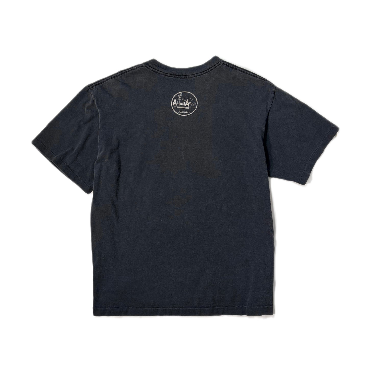 "Vintage Albert Einstein SUN FADE TEE/ BLACK / 表記XL