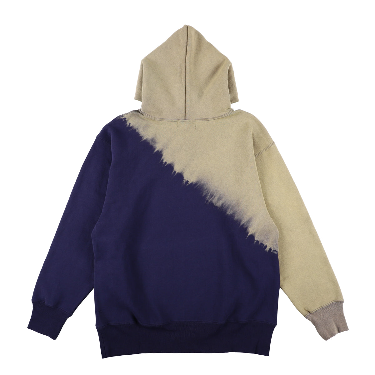 FTF skrg "草木染め" LOGO HOODIE / NAVY