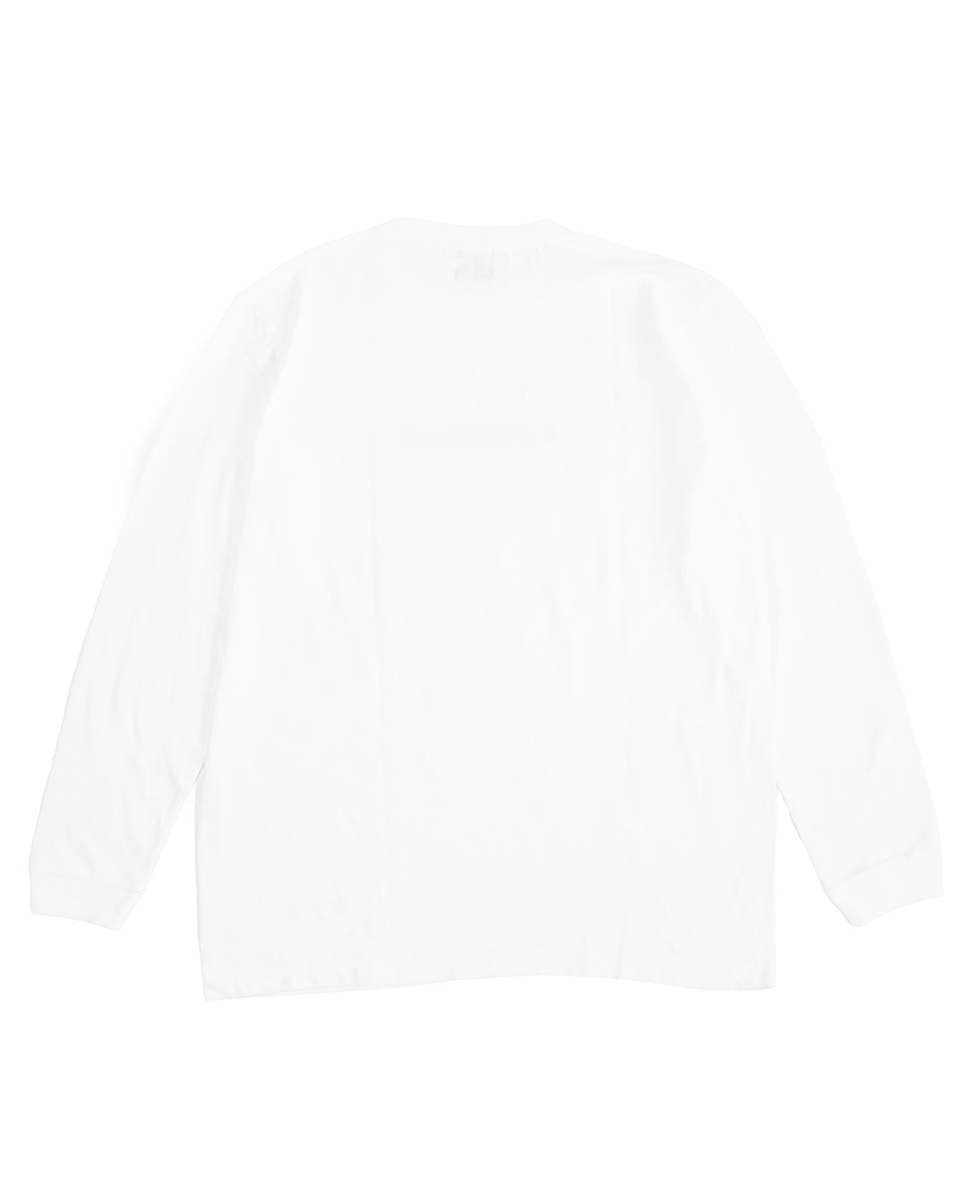 DOT MOTION LOGO L/S TEE / WHITE