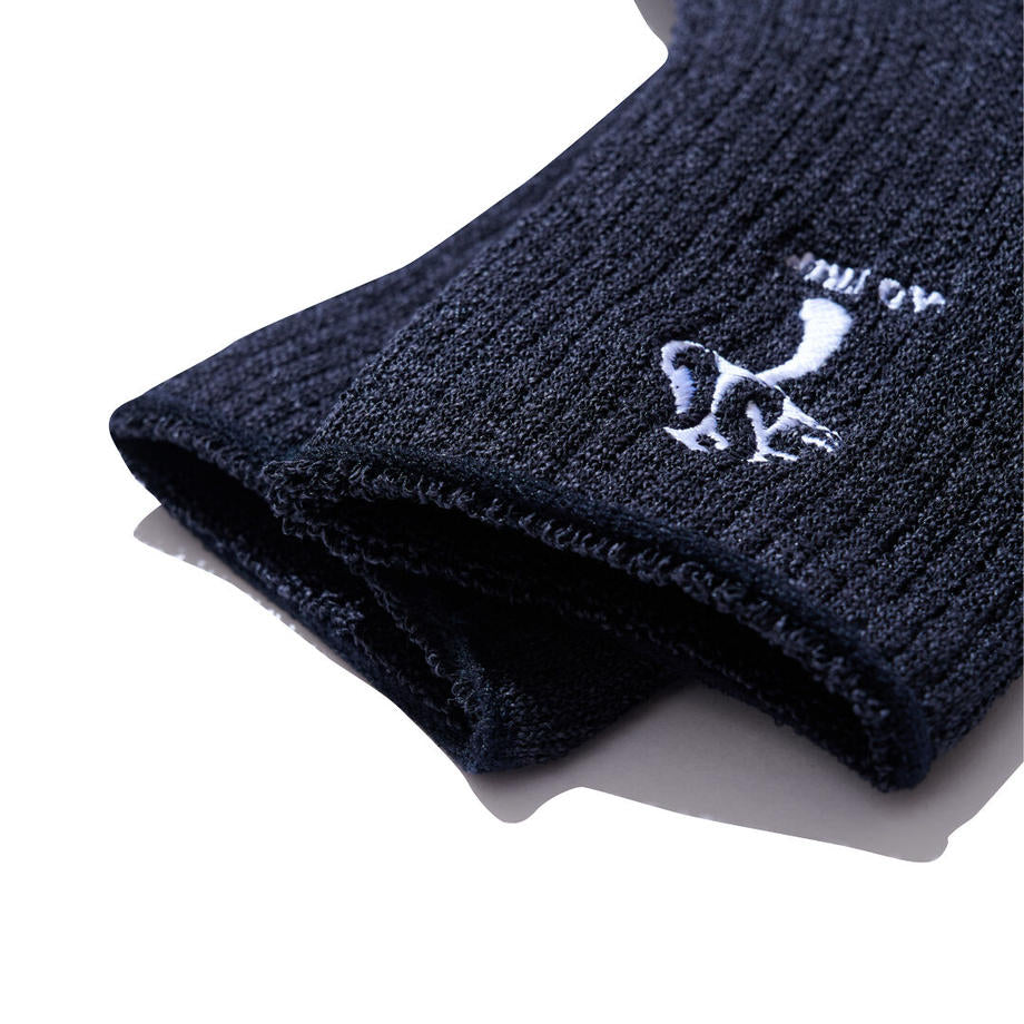 SURF SKATE CAMP BAD TRIP MEDIUM SOCKS / BLACK