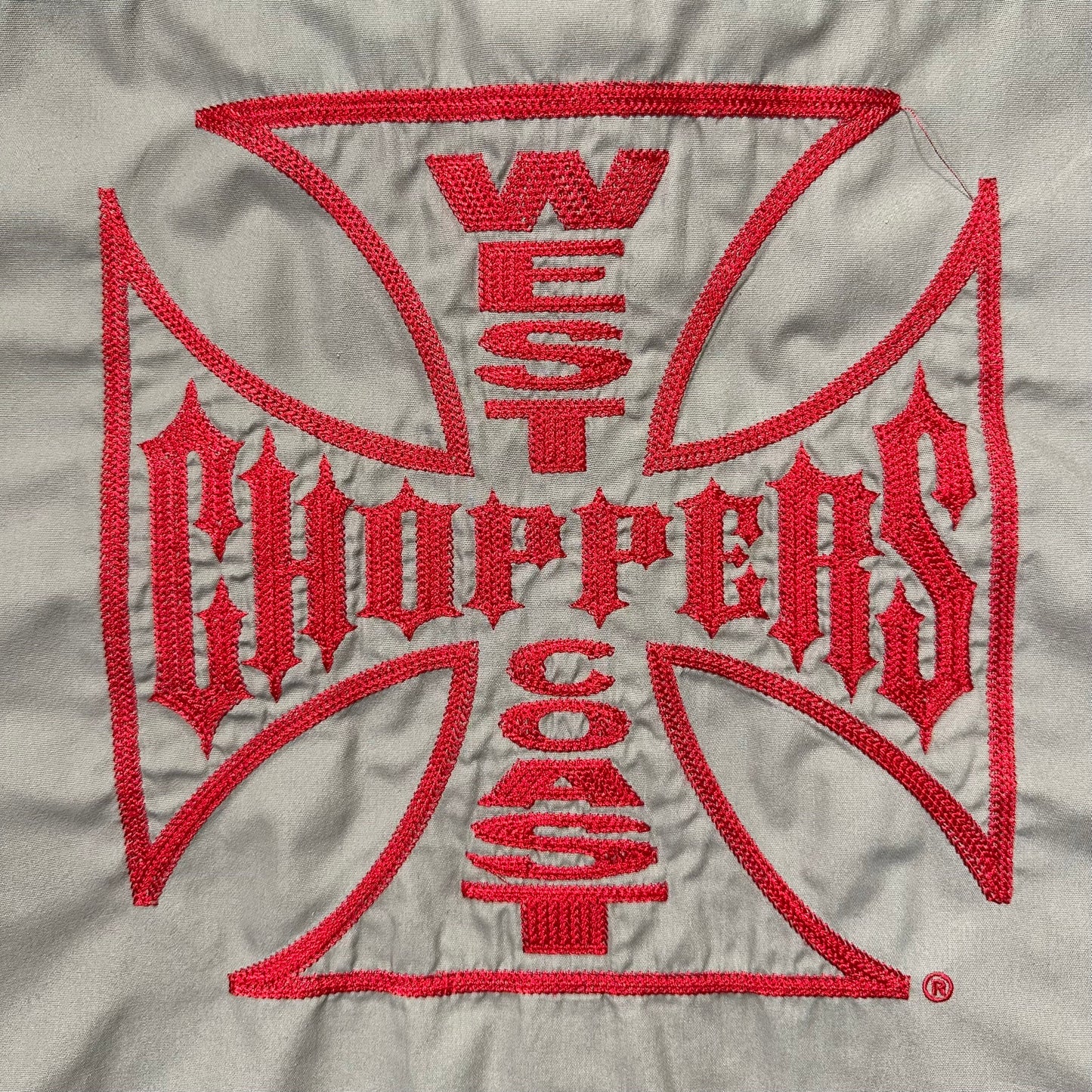 00s "WEST COAST CHOPPERS" S/S SHIRTS KHAKI / L