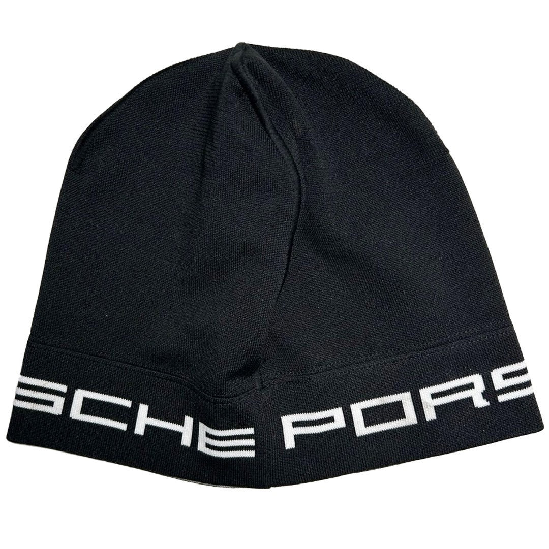 USED "Aime Leon Dore" PORSHE KNIT CAP/ BLACK