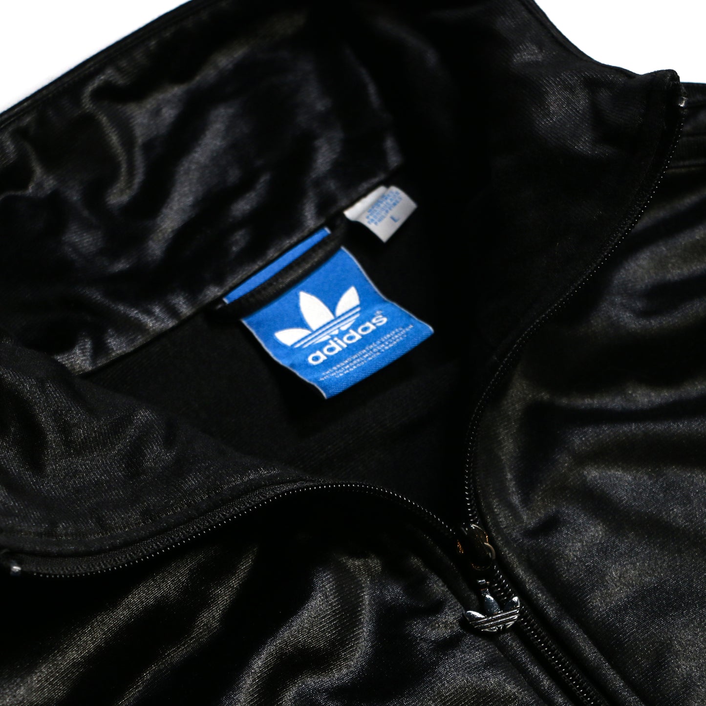 "VINTAGE" ADIDAS TRACK JACKET - Black #4