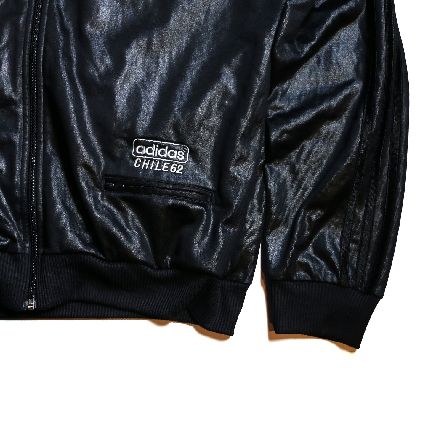 "VINTAGE" ADIDAS TRACK JACKET - Black #4