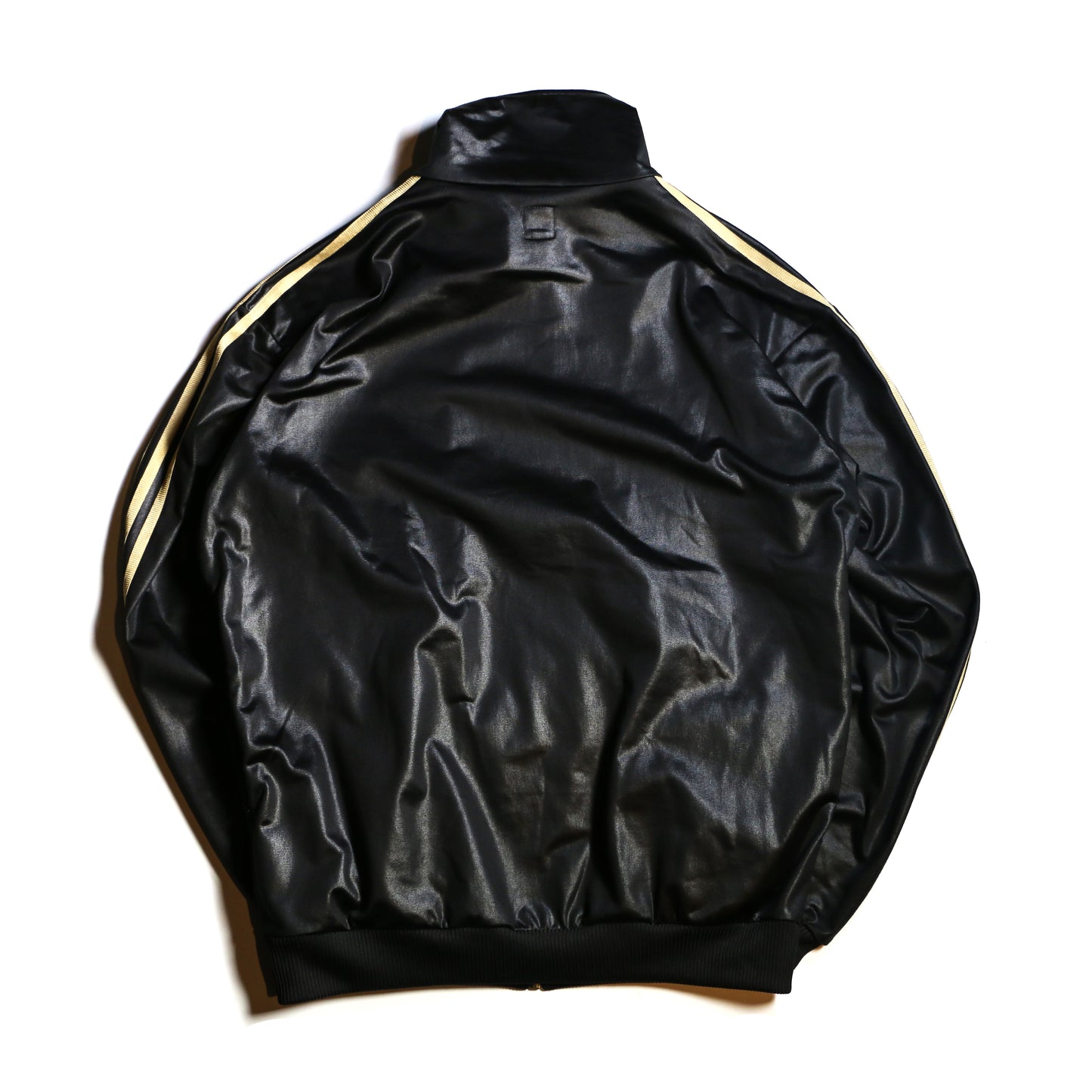 "VINTAGE" ADIDAS TRACK JACKET - Black / Gold #5