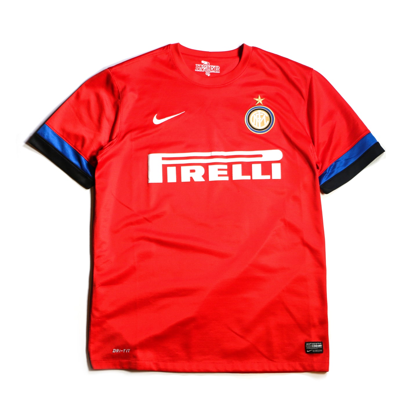 "VINTAGE" 2012-13 INTER GAME SHIRTS - GUARIN 14 / NIKE #4