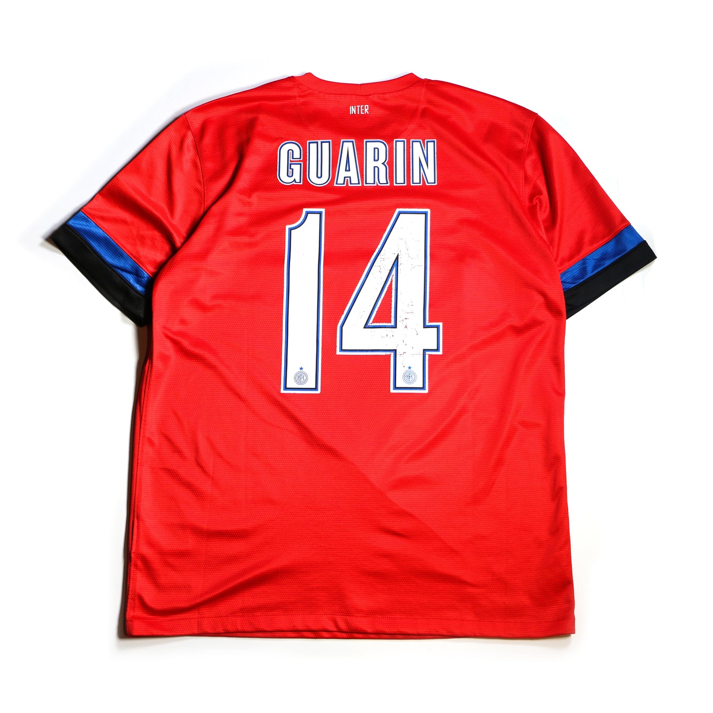 "VINTAGE" 2012-13 INTER GAME SHIRTS - GUARIN 14 / NIKE #4
