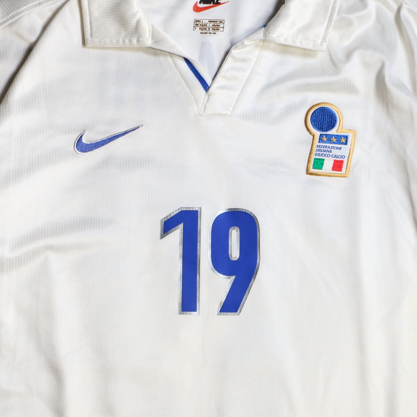 "VINTAGE" 1998 ITALY GAME SHIRTS - INZAGHI 19 / NIKE #5
