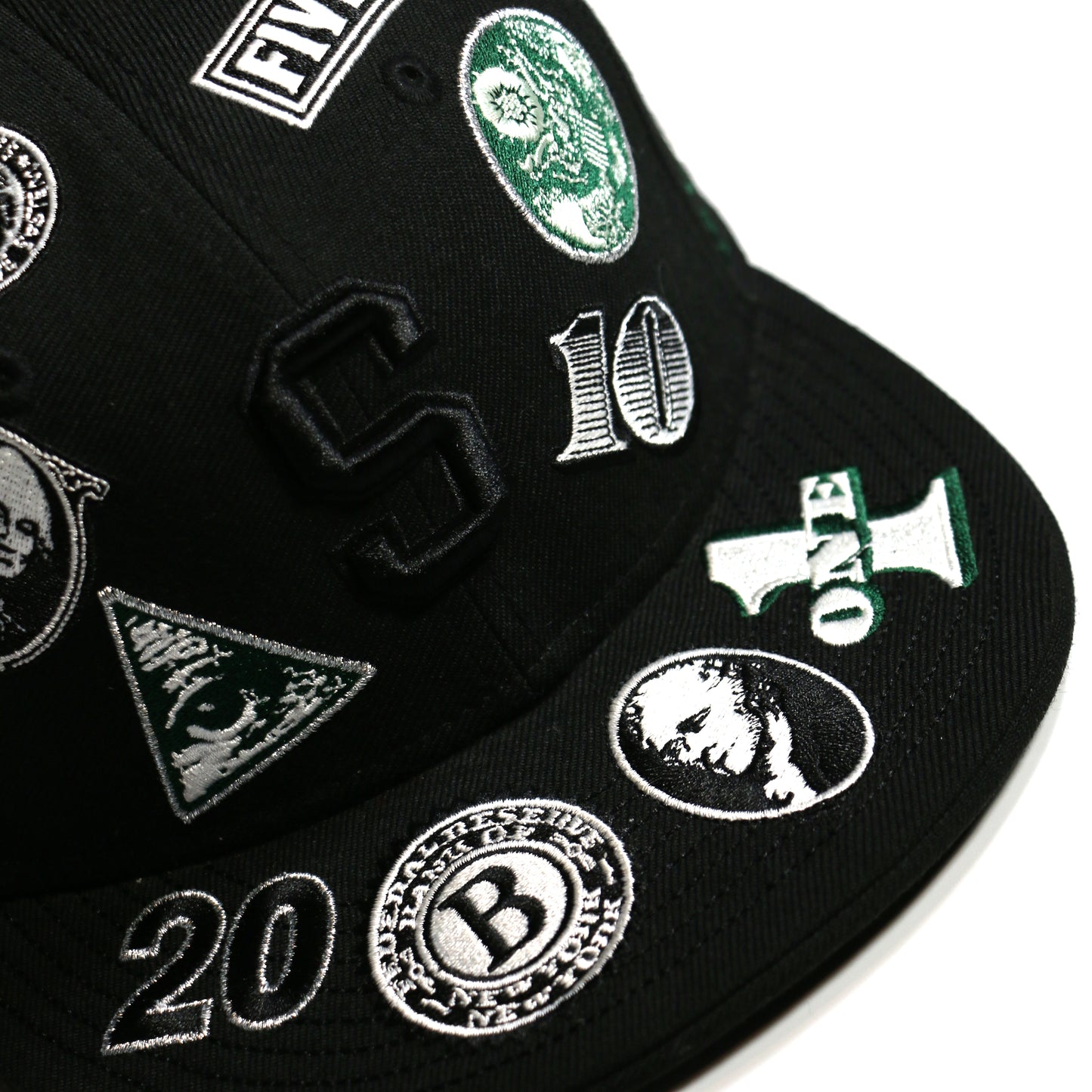 "VINTAGE" SUPREME NY × NEW ERA IN GOD WE TRUST CAP 7 3/8