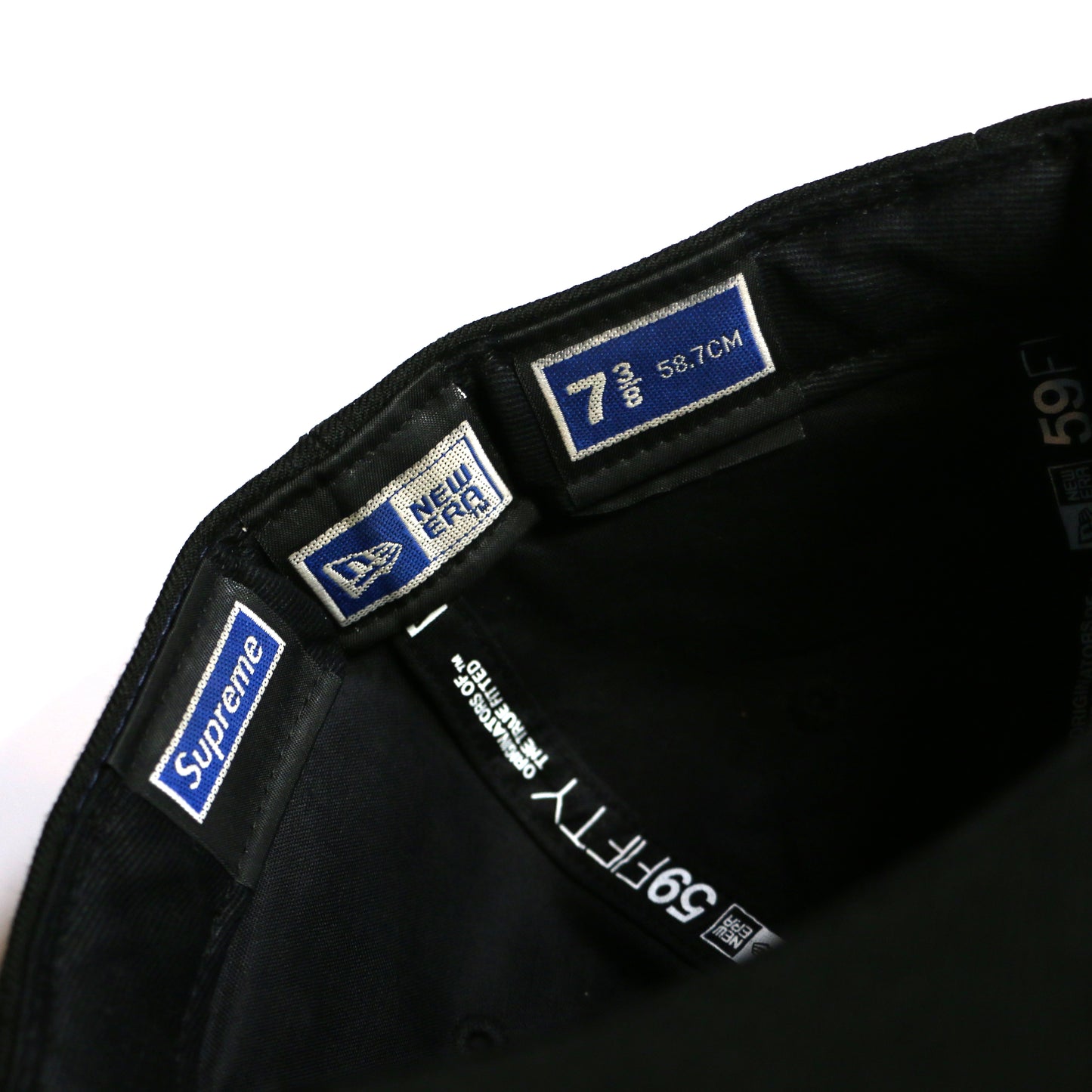 "VINTAGE" SUPREME NY × NEW ERA IN GOD WE TRUST CAP 7 3/8