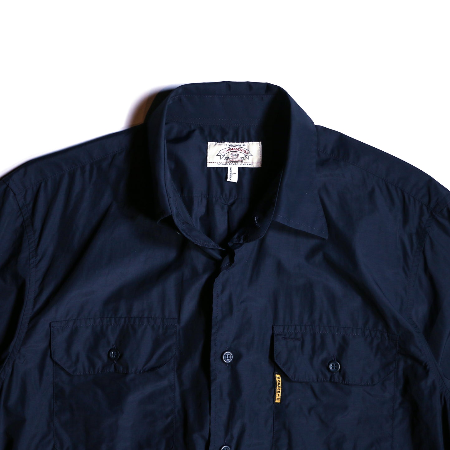"VINTAGE" ARMANI JEANS S/S SHIRTS made in Italy