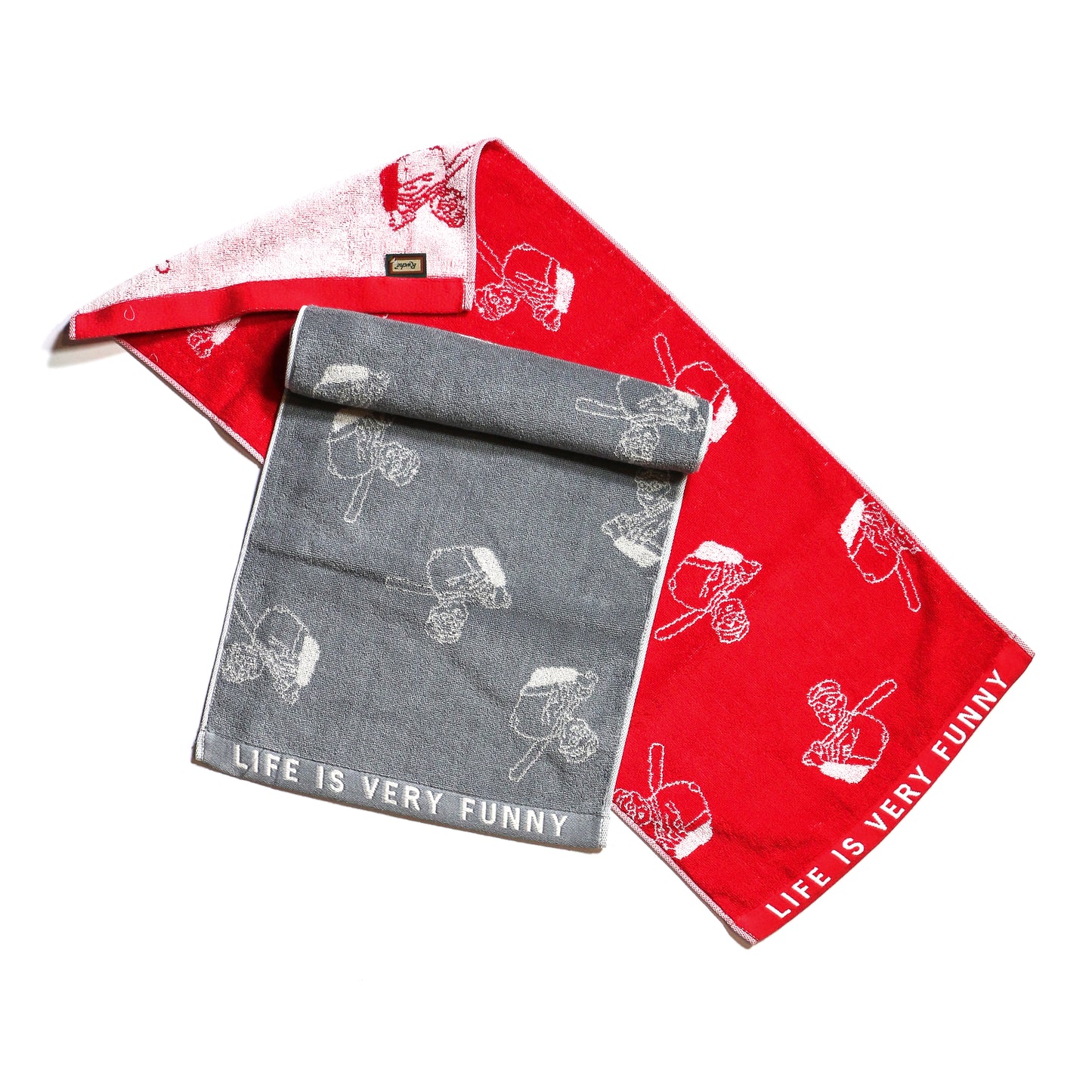 RWCHE DUDE TOWEL / RED