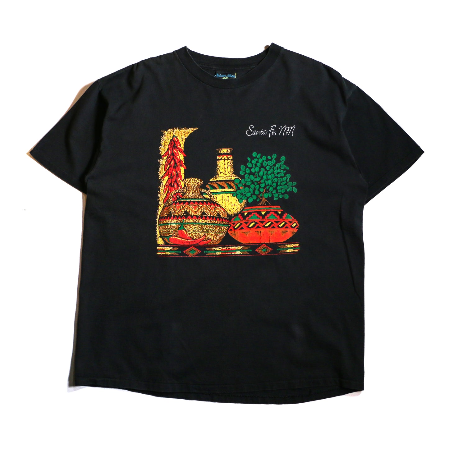 "VINTAGE" ROBERT ALLAN SPORTSWEAR SANTA FE TEE made in USA