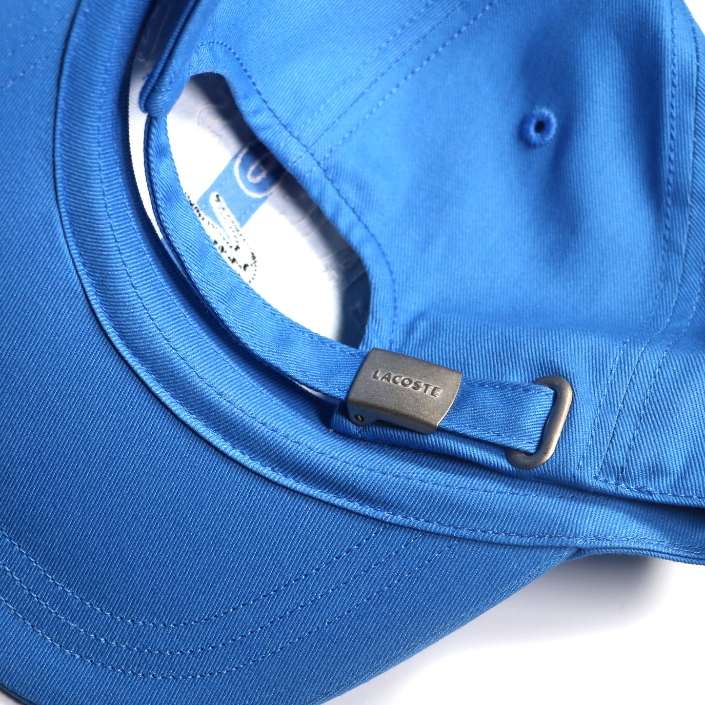 LACOSTE COTTON CAP / BLUE