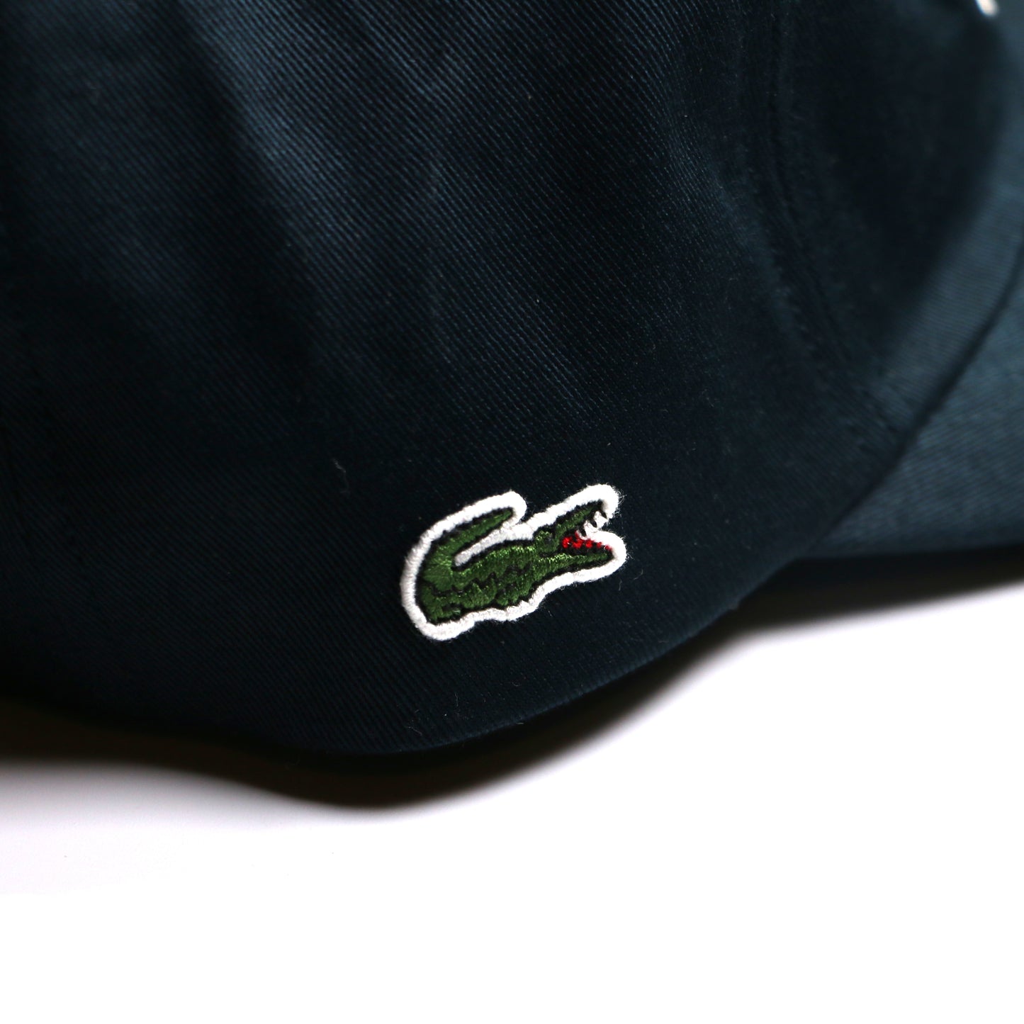LACOSTE “L” COTTON CAP / NAVY