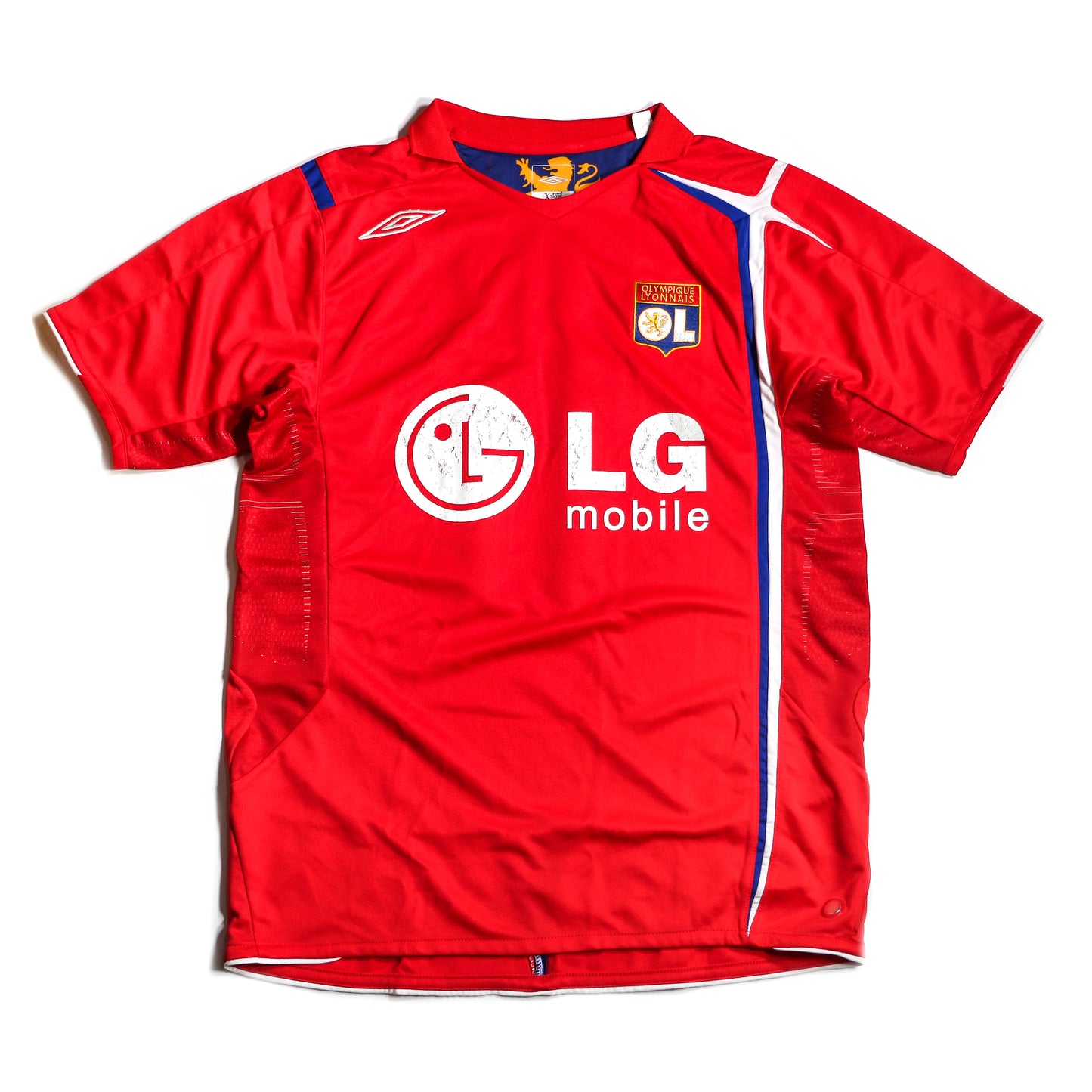 OLYMPIQUE LYONNAIS GAME SHIRTS #11 / UMBRO