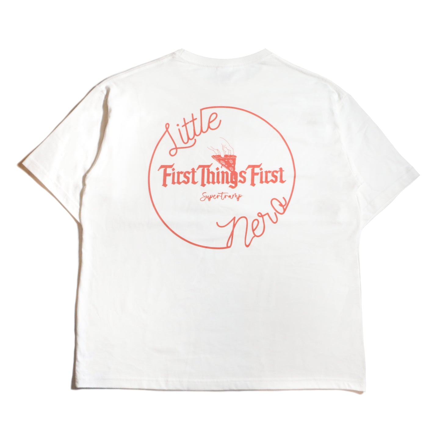 SUPERTRAMP × Little Nero S/S TEE / WHT