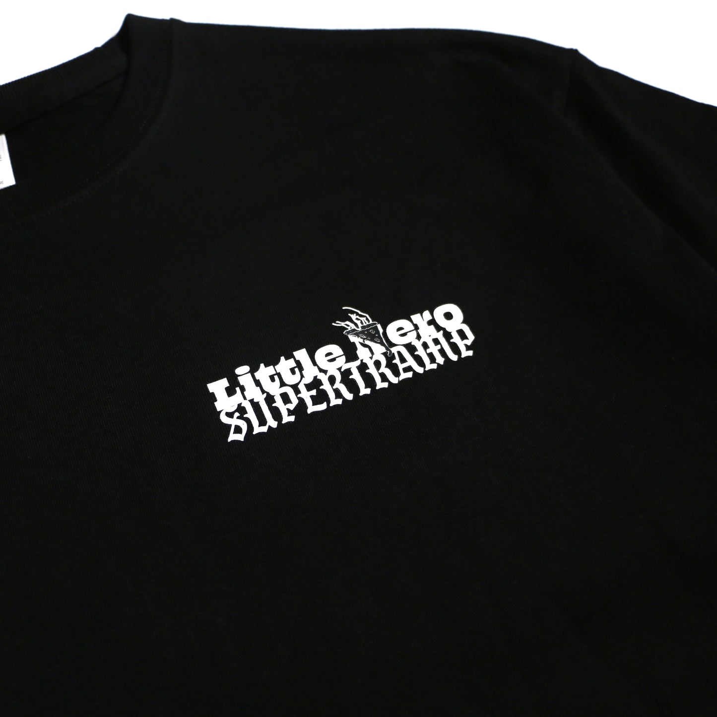 SUPERTRAMP × Little Nero L/S TEE / BLK