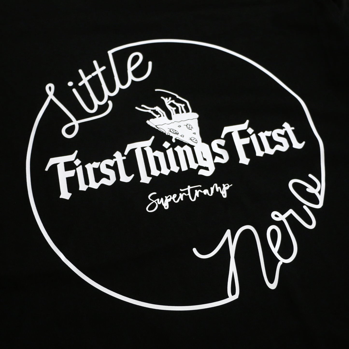SUPERTRAMP × Little Nero L/S TEE / BLK