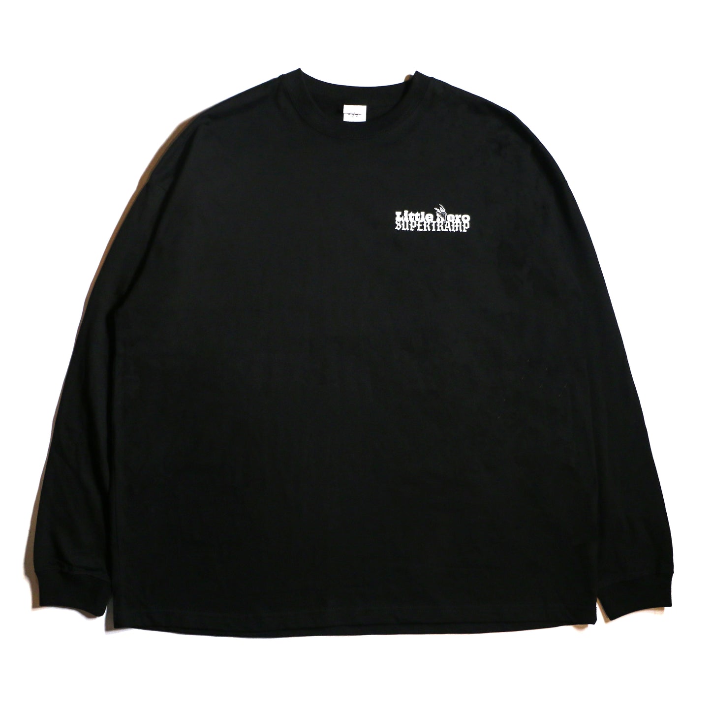 SUPERTRAMP × Little Nero L/S TEE / BLK