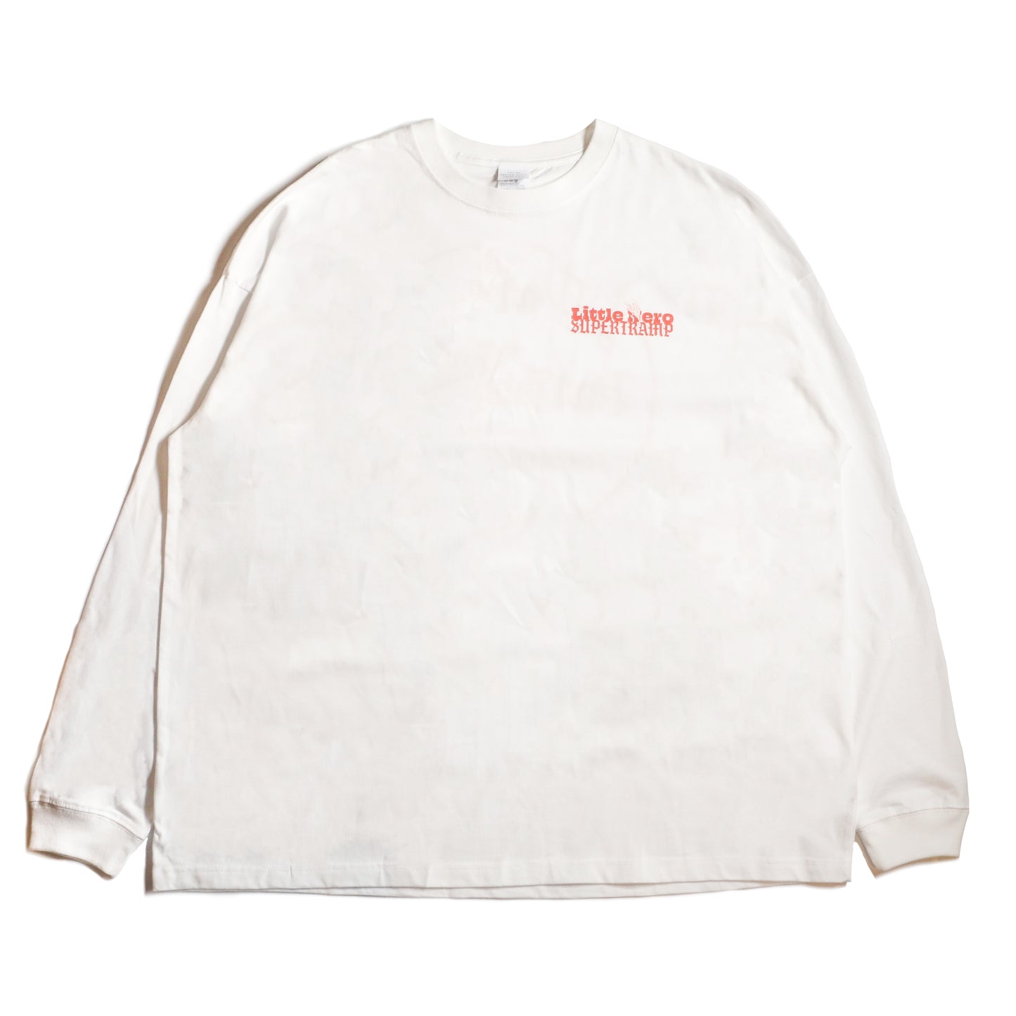 SUPERTRAMP × Little Nero L/S TEE / WHT