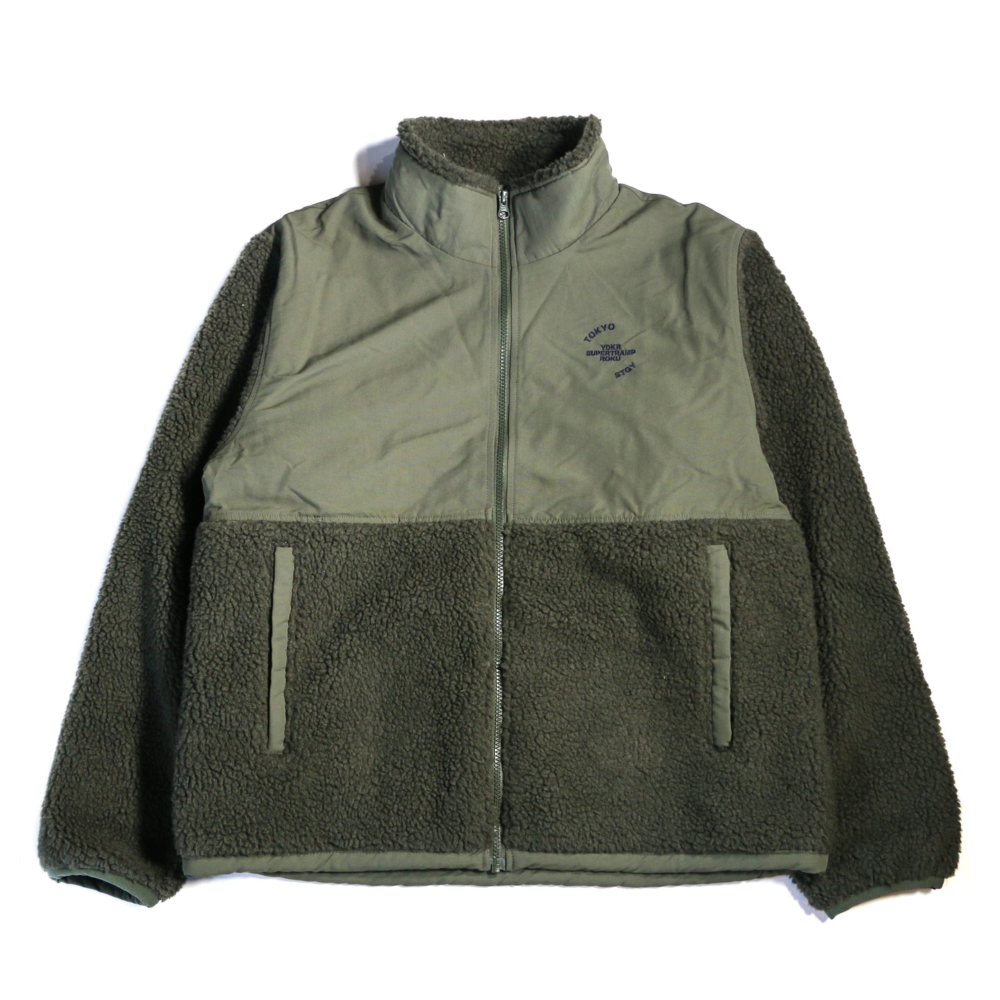 ×YDKR×ROKU FLEECE JACKET / OLV