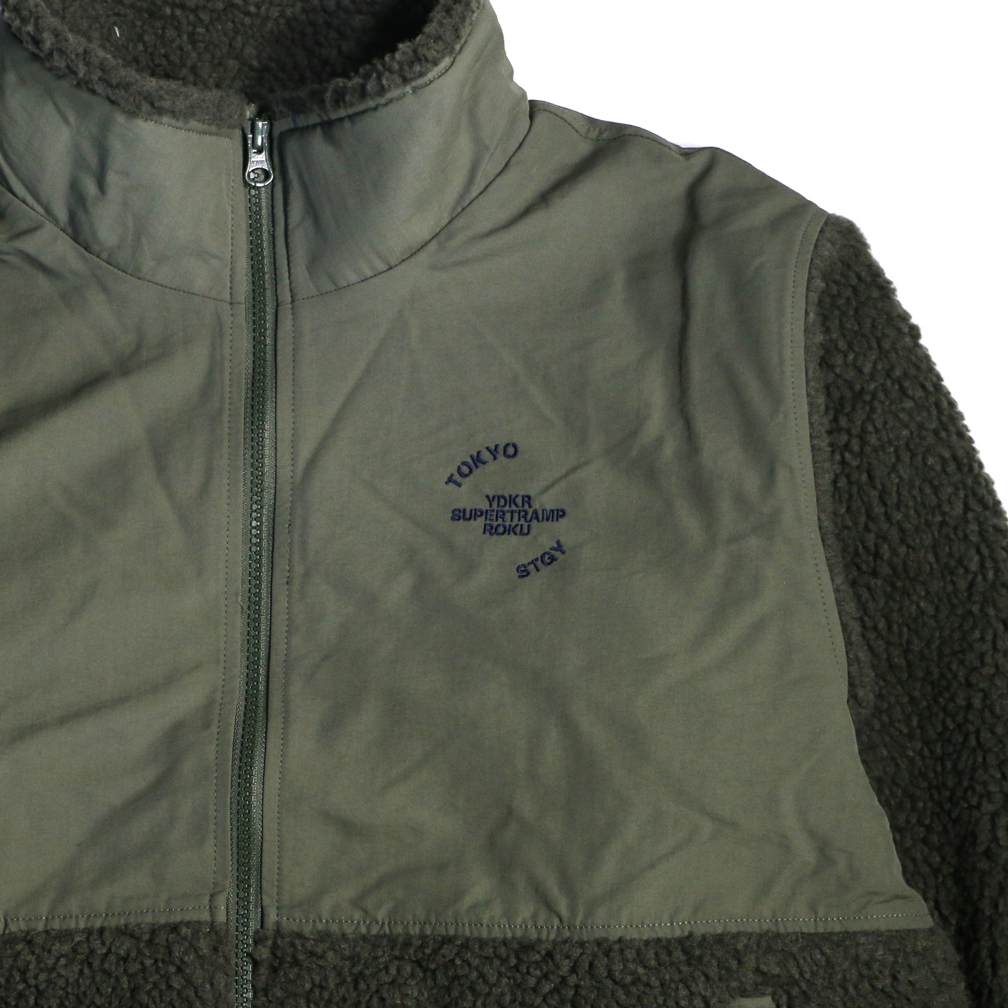 ×YDKR×ROKU FLEECE JACKET / OLV