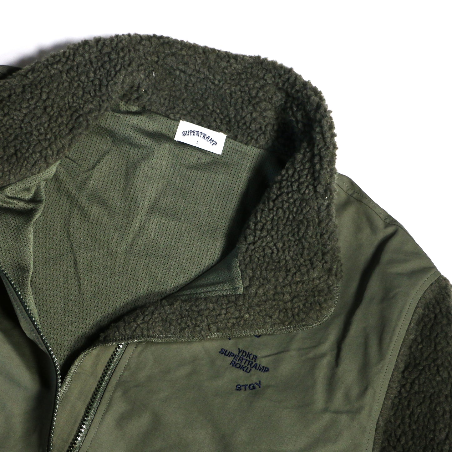 ×YDKR×ROKU FLEECE JACKET / OLV