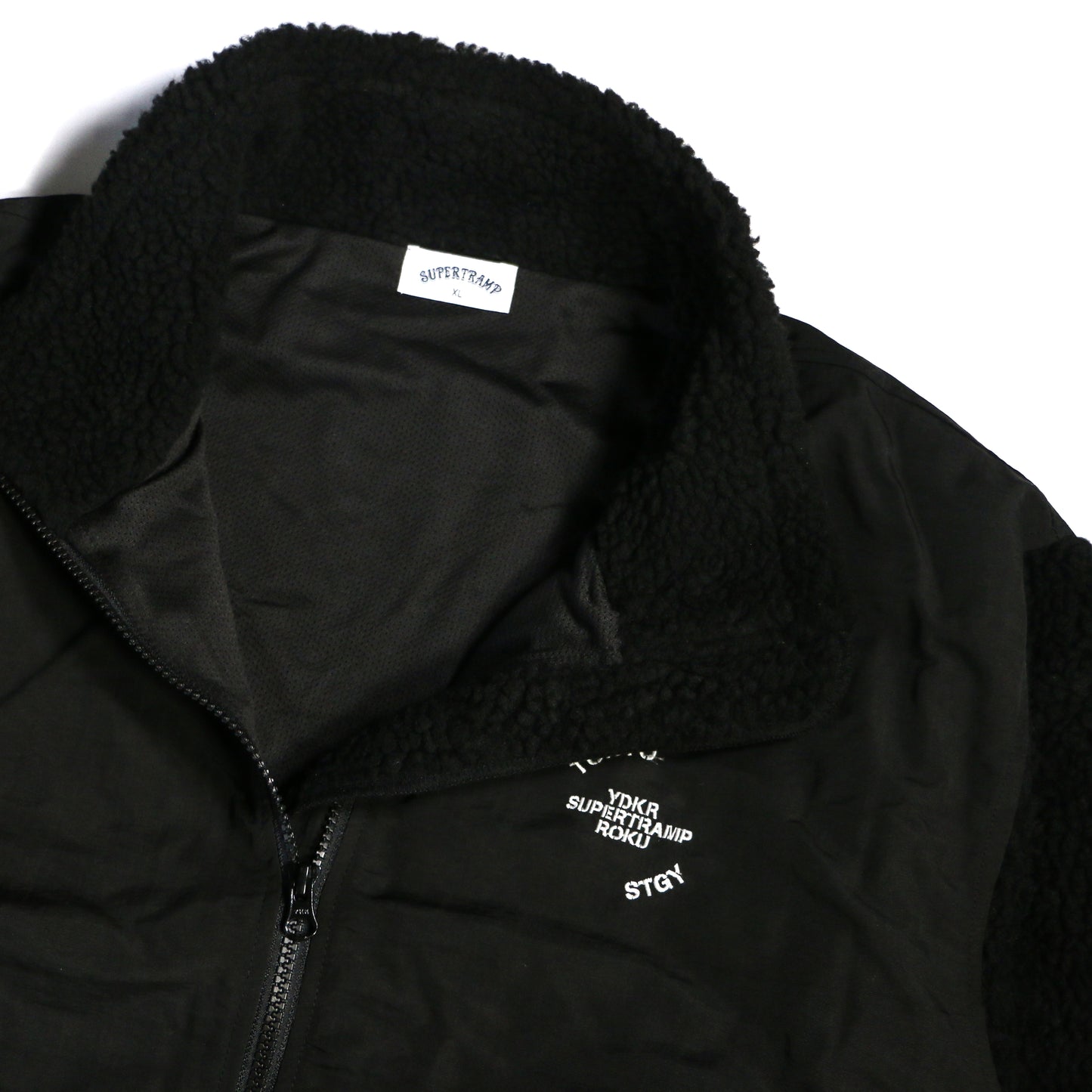 ×YDKR×ROKU FLEECE JACKET / BLK