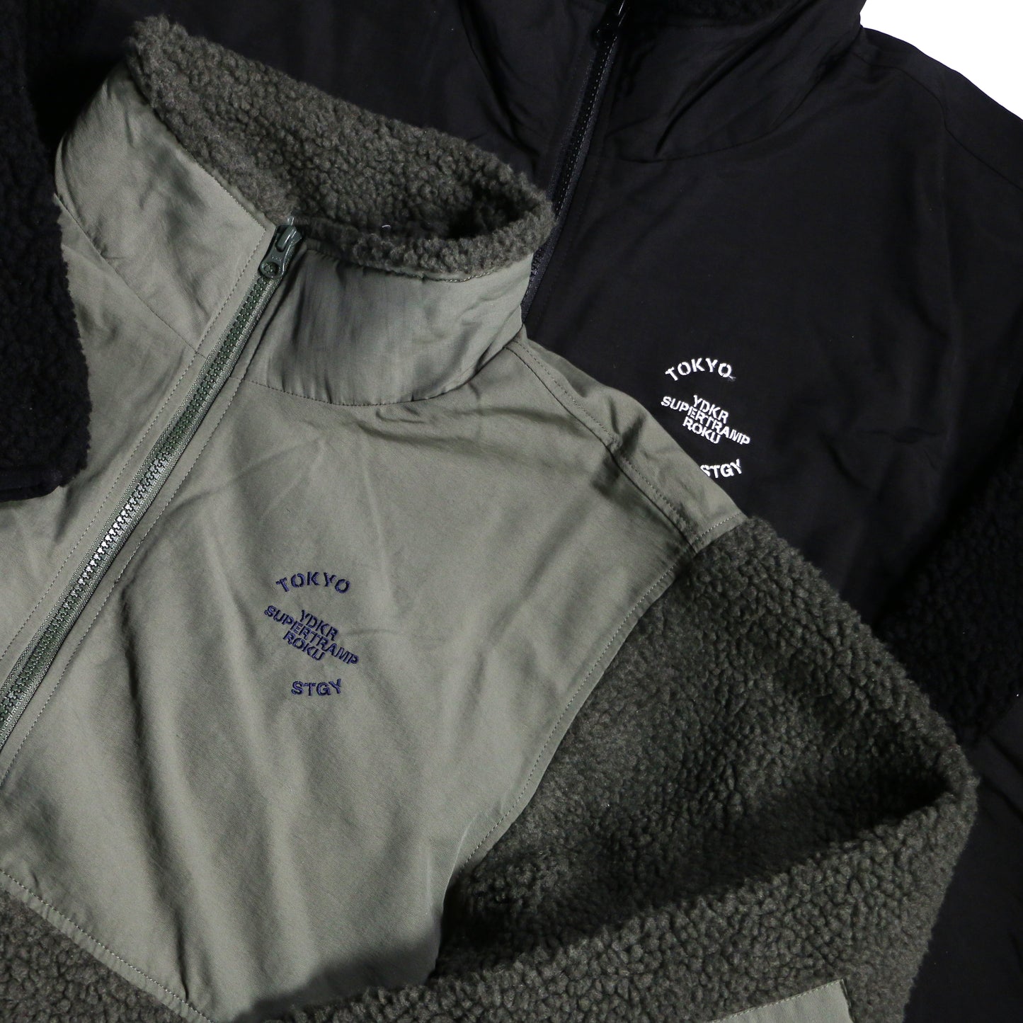 ×YDKR×ROKU FLEECE JACKET / OLV