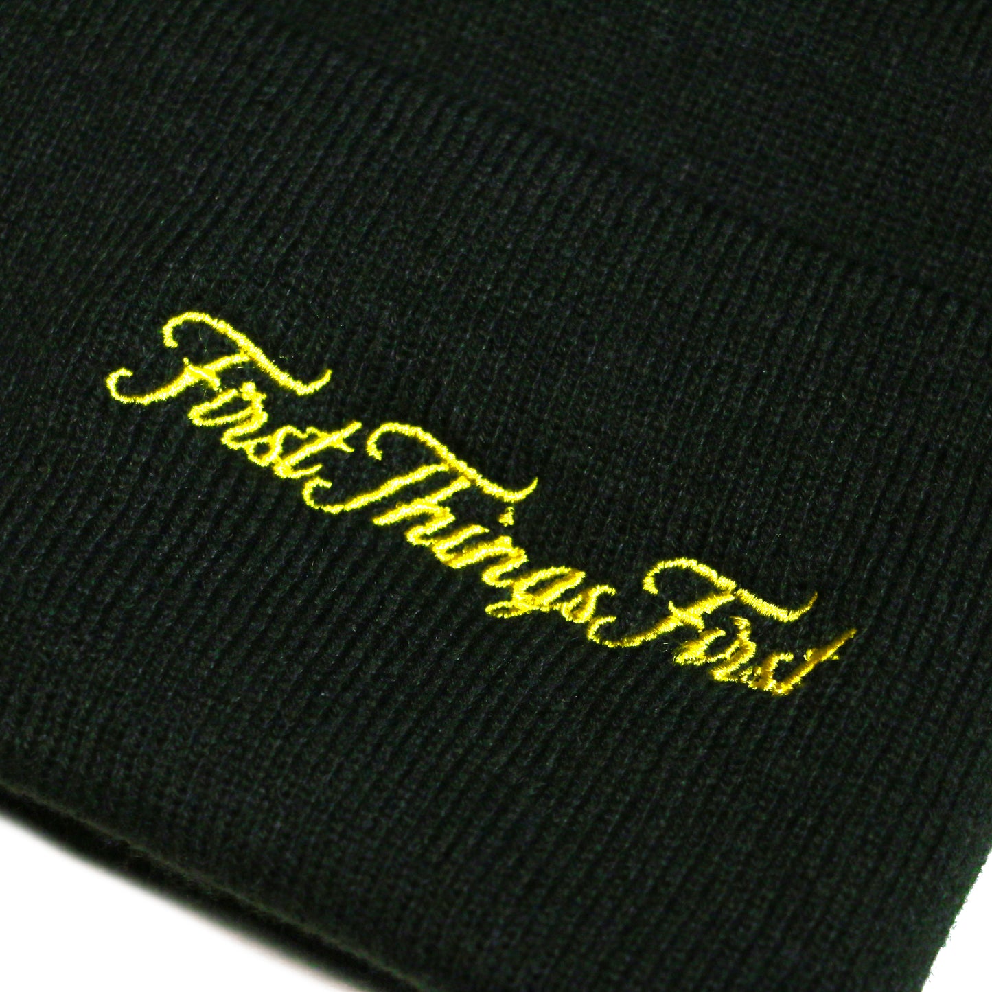 FTF skrg KNIT CAP / GRN